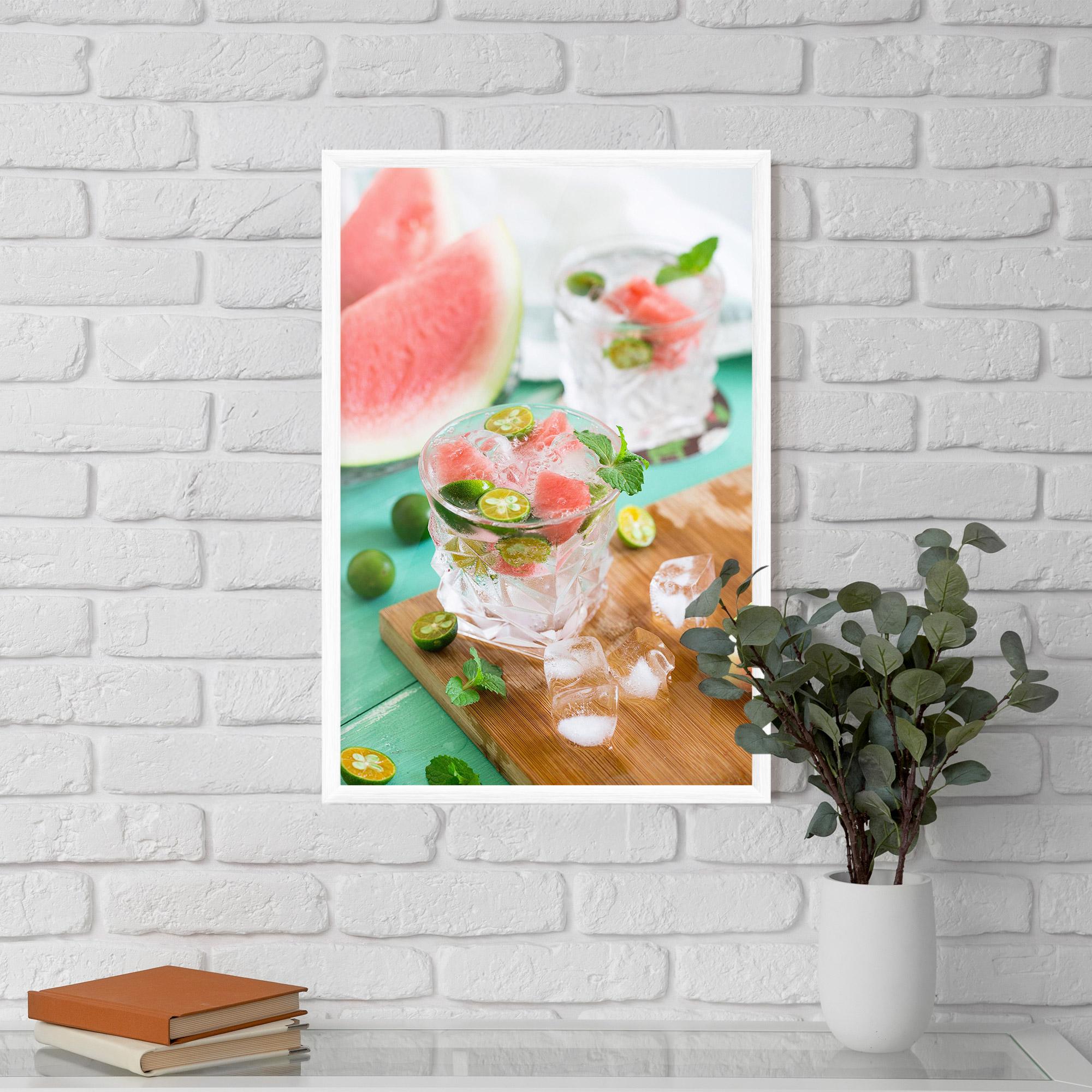 Plakat w Ramie Summer Drink mockup 5