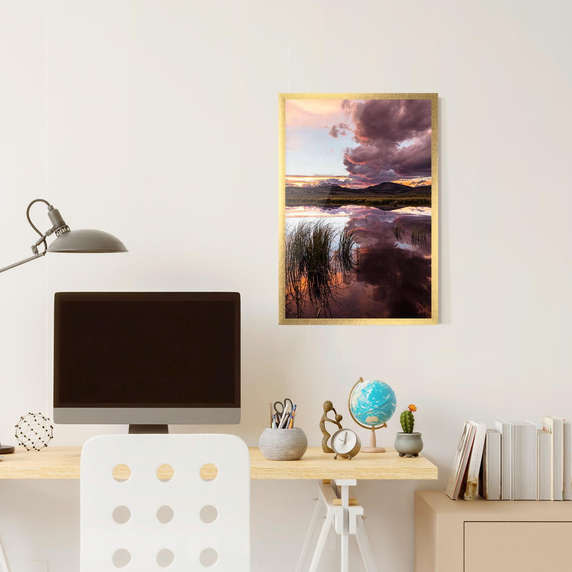 Plakat w Ramie Pretty View mockup 6