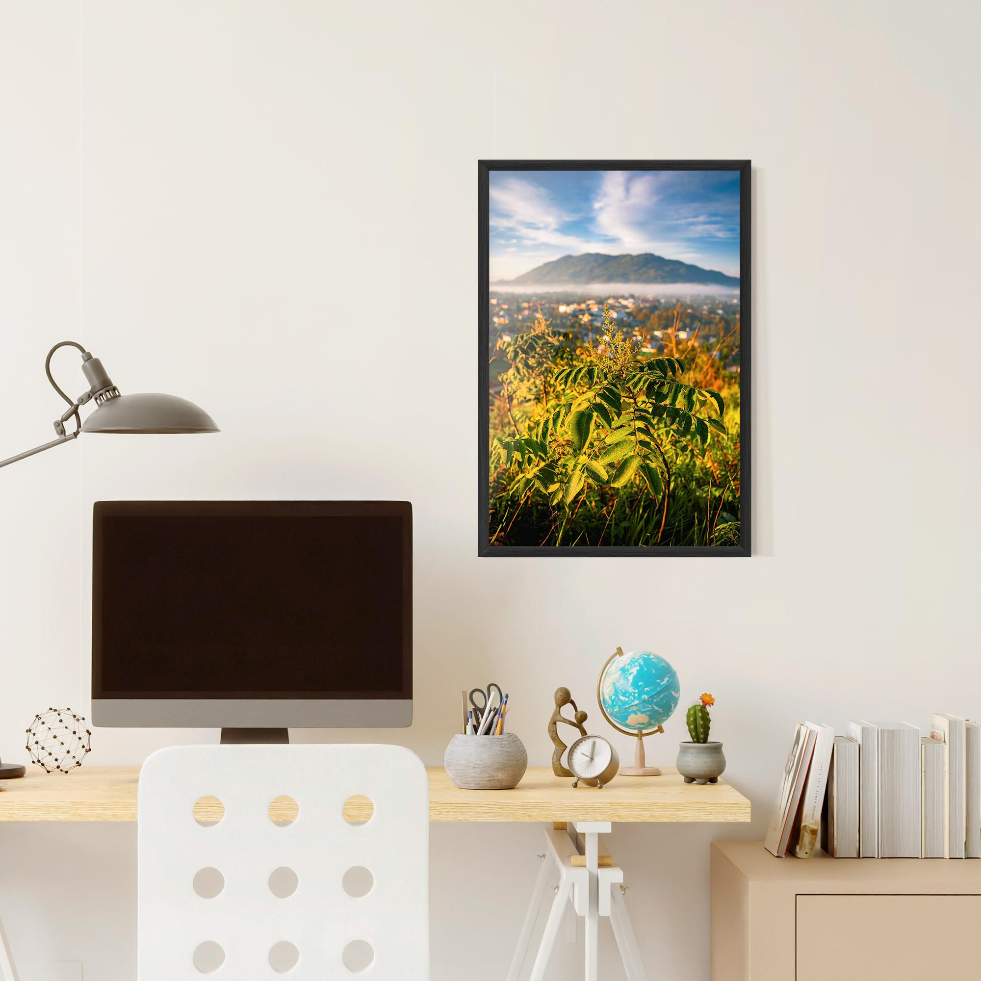 Plakat w Ramie Summer Leaves mockup 6