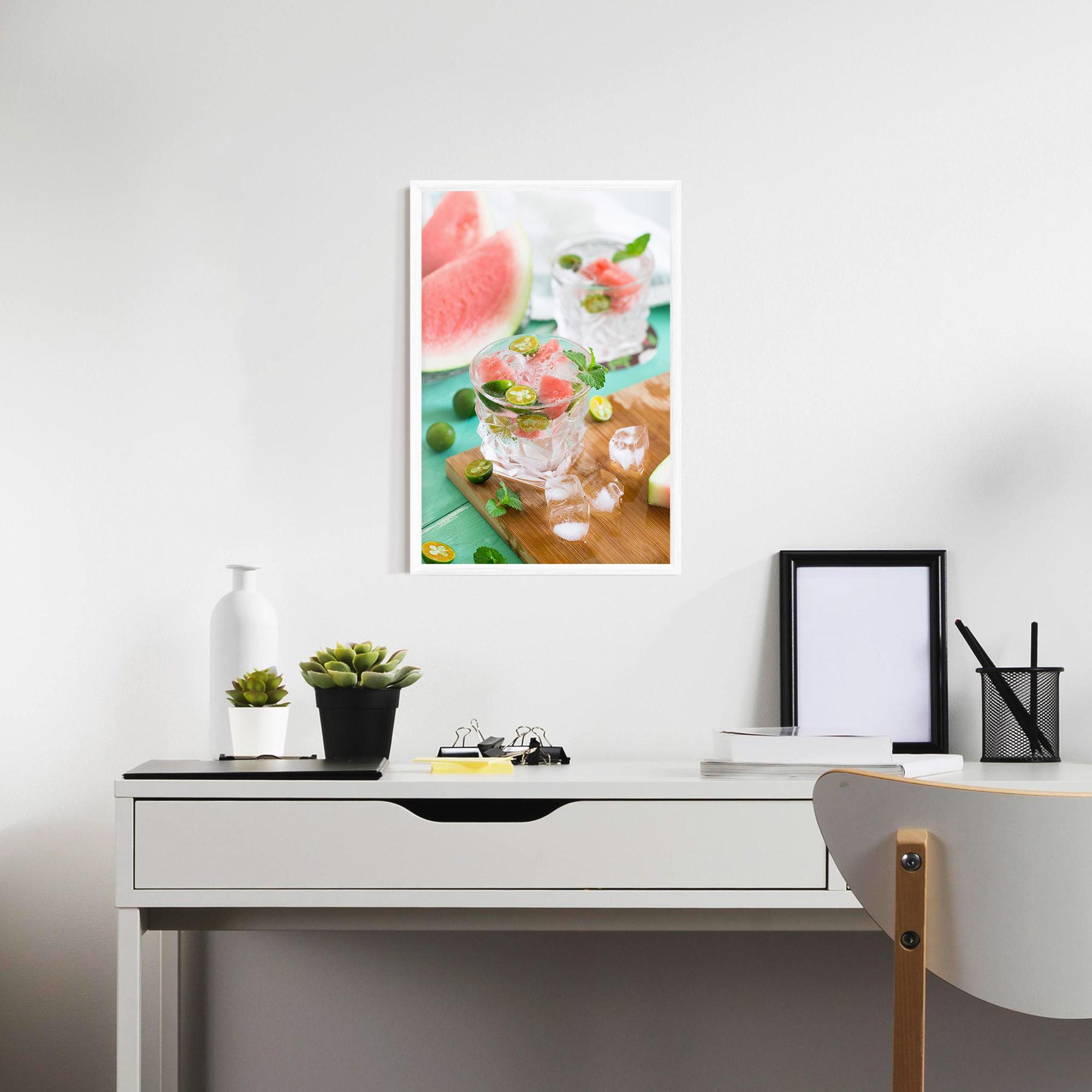 Plakat w Ramie Summer Drink mockup 7