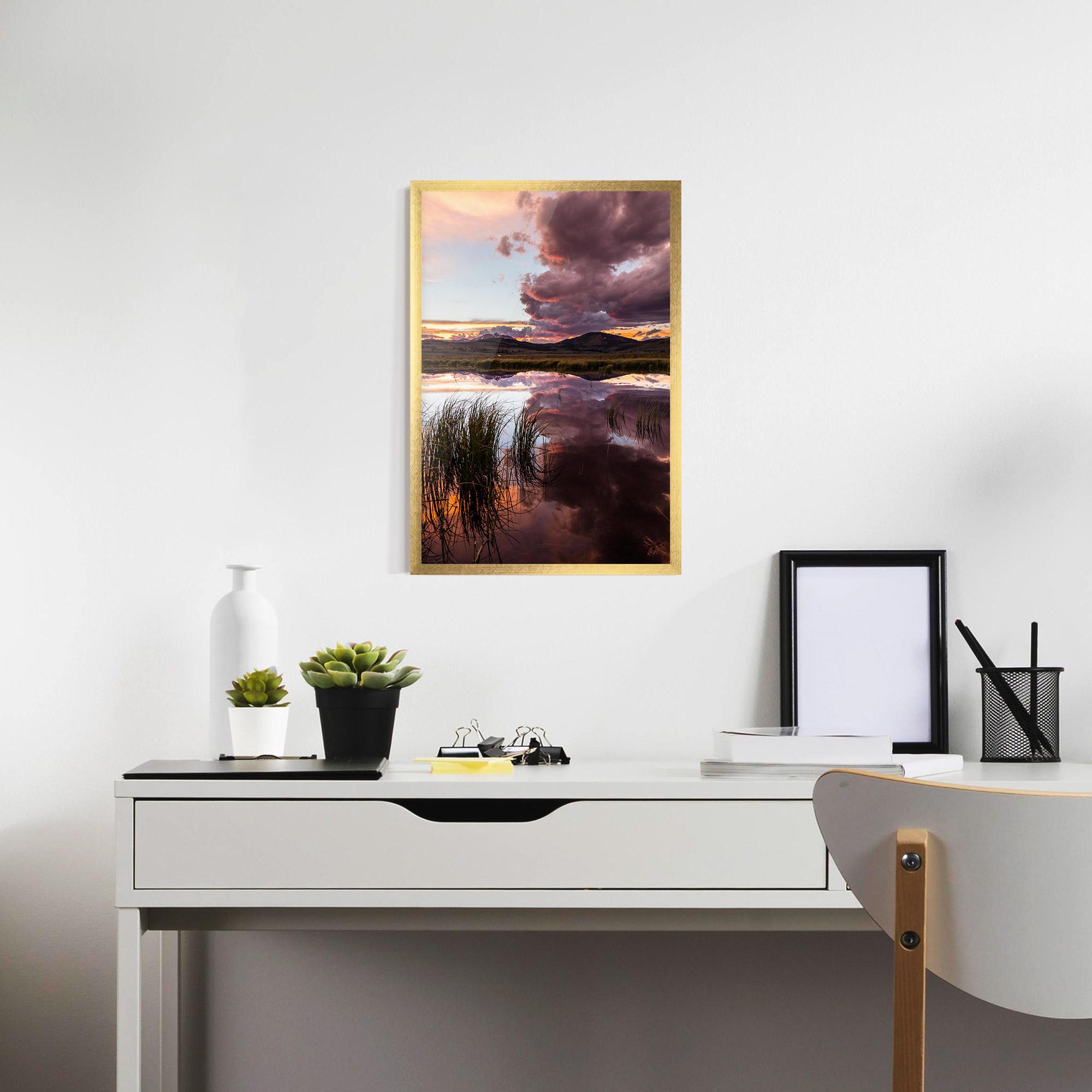 Plakat w Ramie Pretty View mockup 7