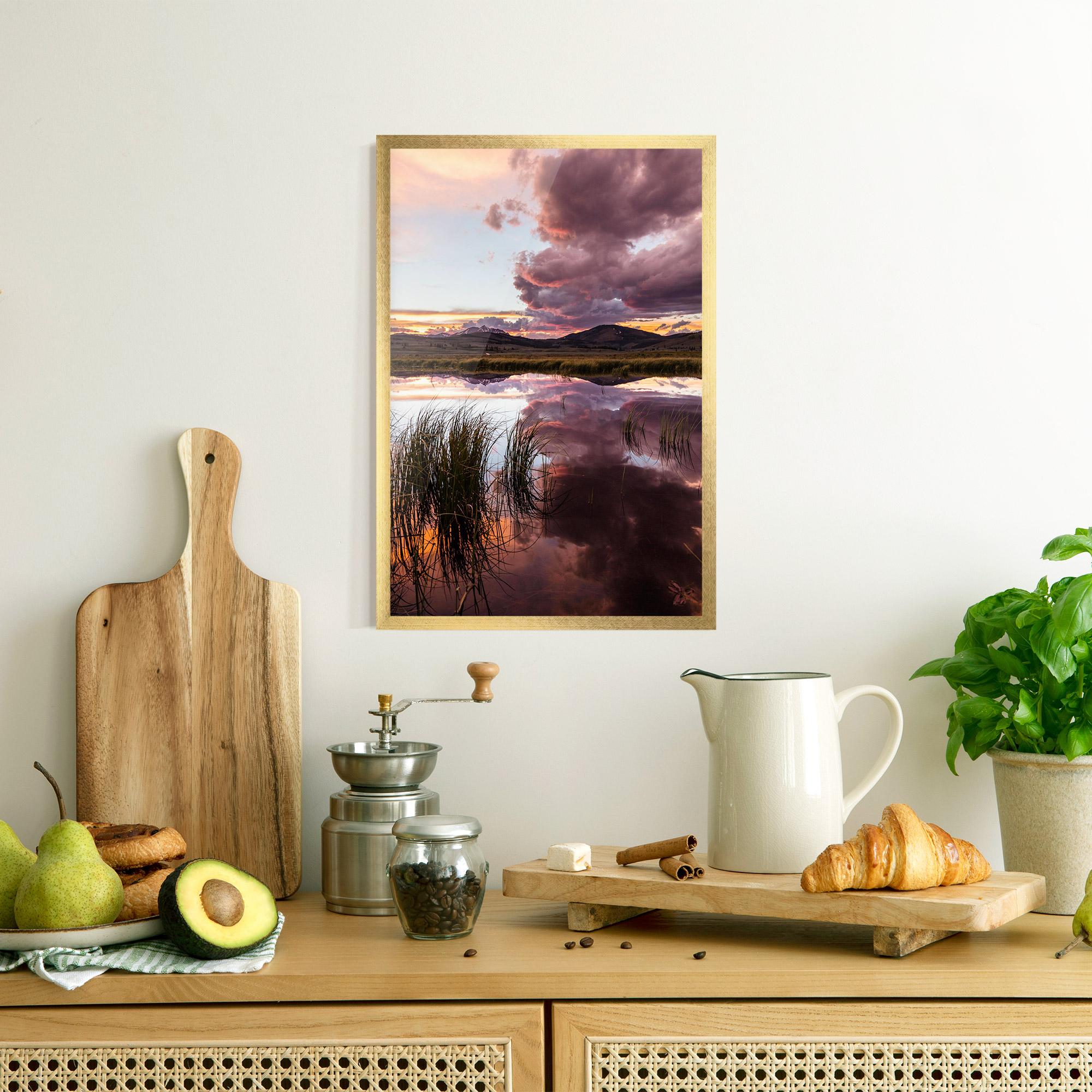 Plakat w Ramie Pretty View mockup 8