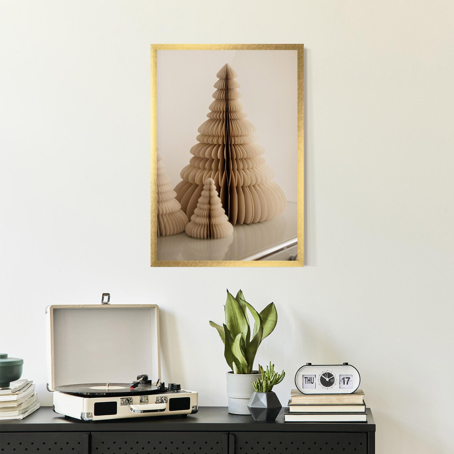 Plakat w Ramie Paper Tree mockup 2