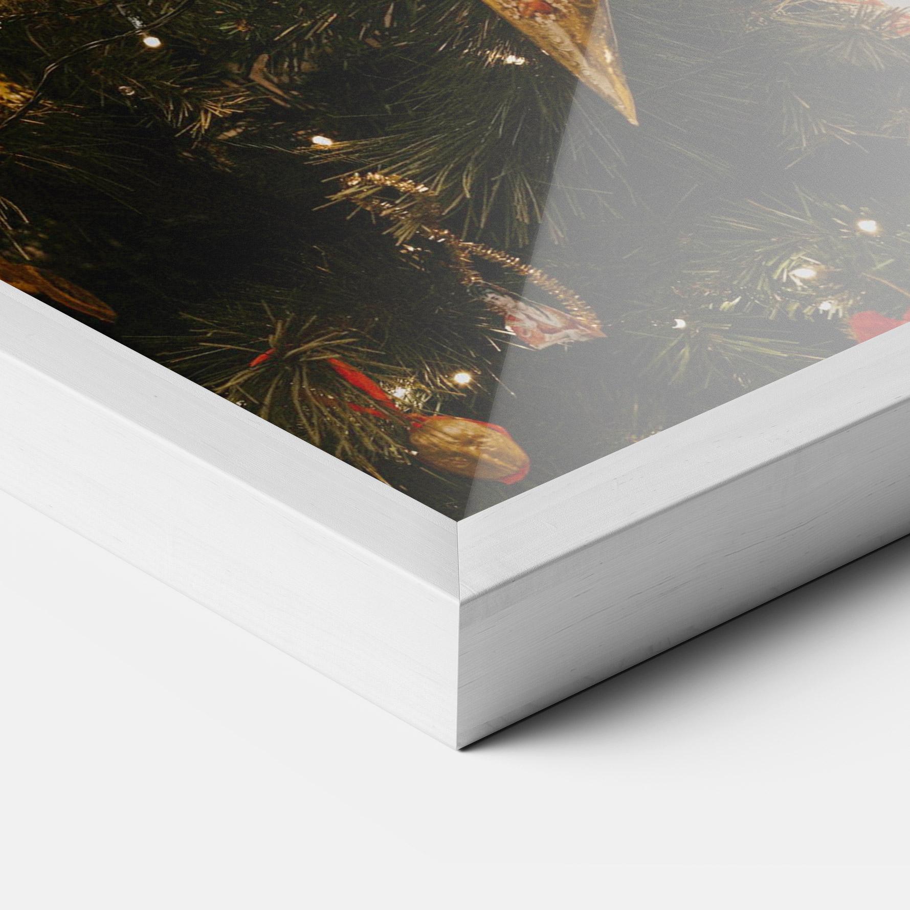 Plakat w Ramie Orange Christmas Decor mockup 3