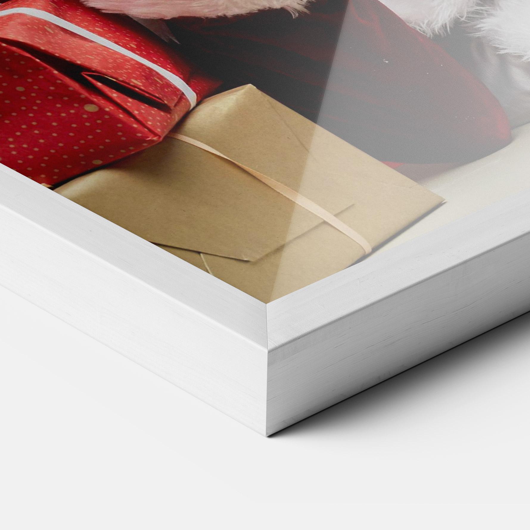 Plakat w Ramie Pensive Santa mockup 3