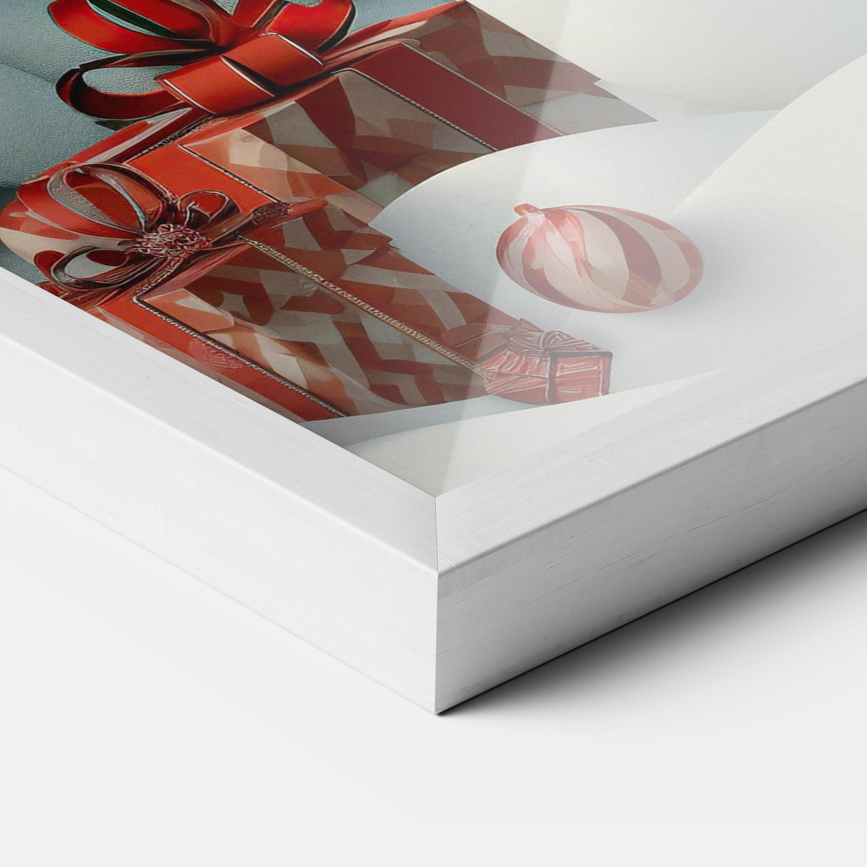 Plakat w Ramie Snowman mockup 3