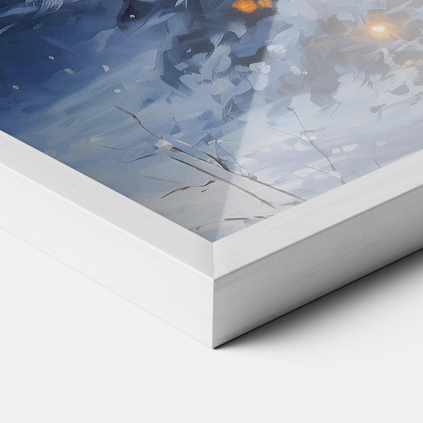 Plakat w Ramie Tall Slender Tree mockup 3