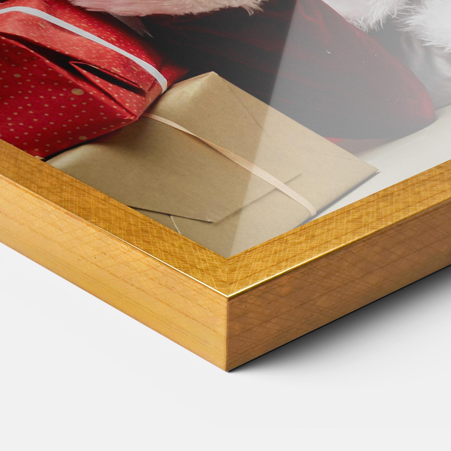 Plakat w Ramie Pensive Santa mockup 3