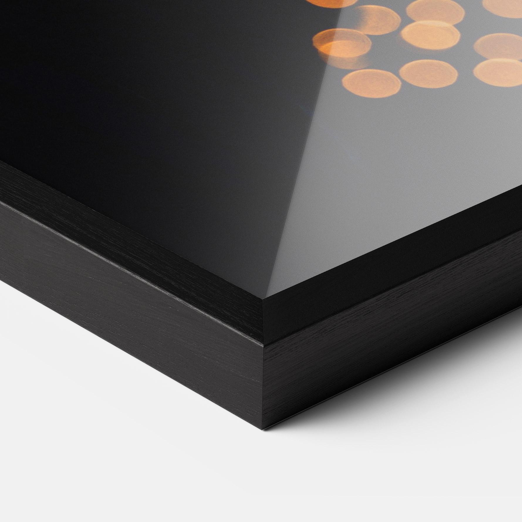 Plakat w Ramie Christmas Lights mockup 3