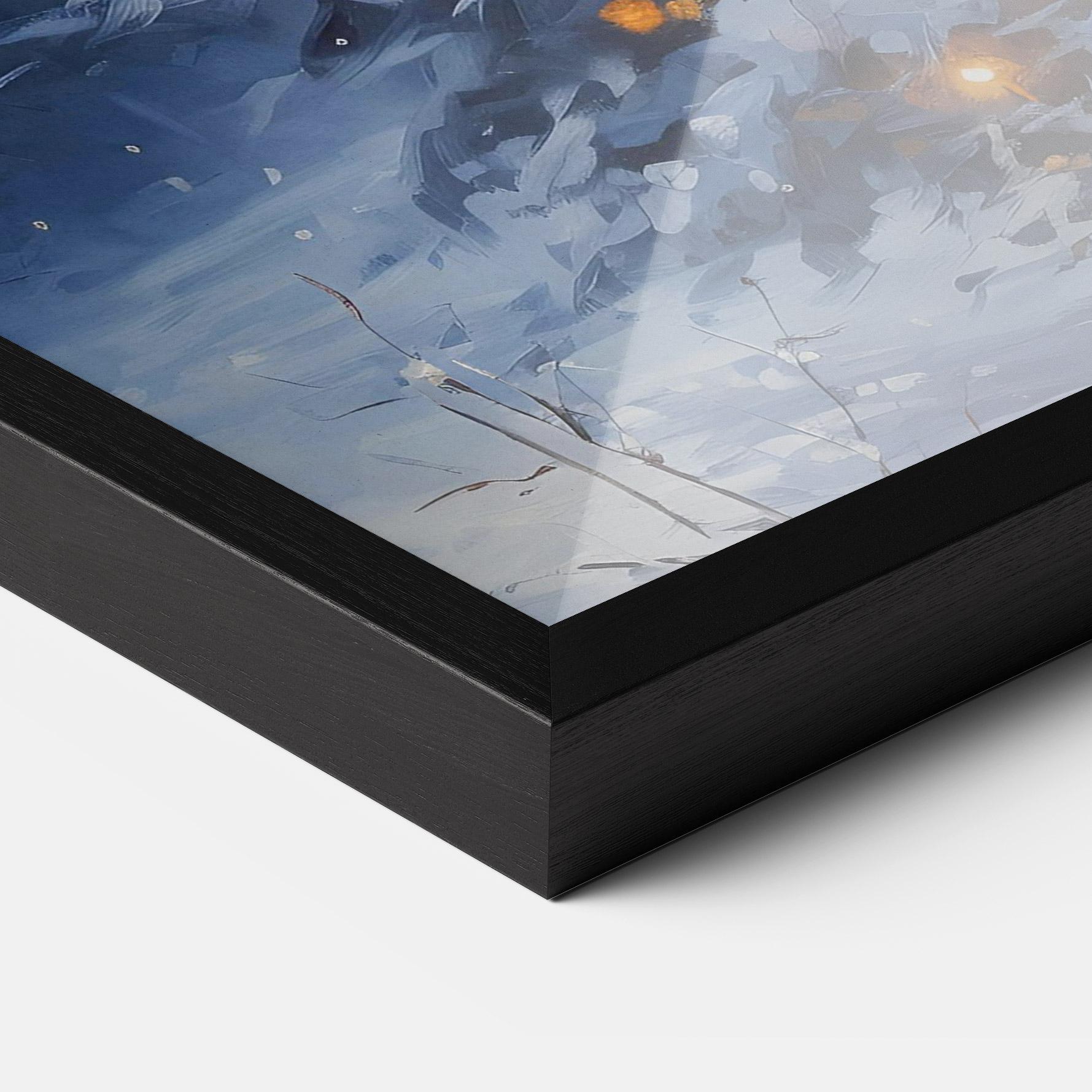 Plakat w Ramie Tall Slender Tree mockup 3