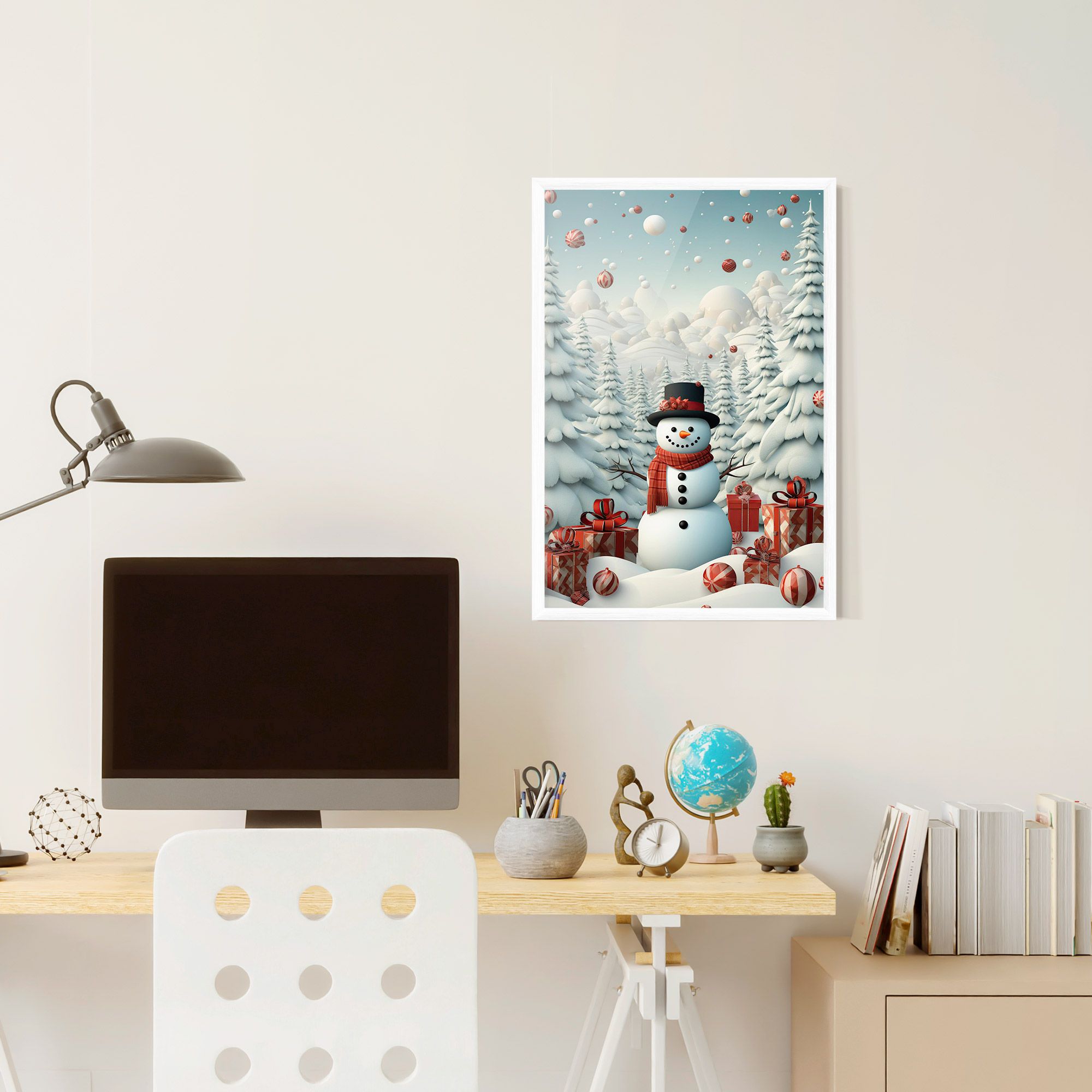Snowman mockup 6