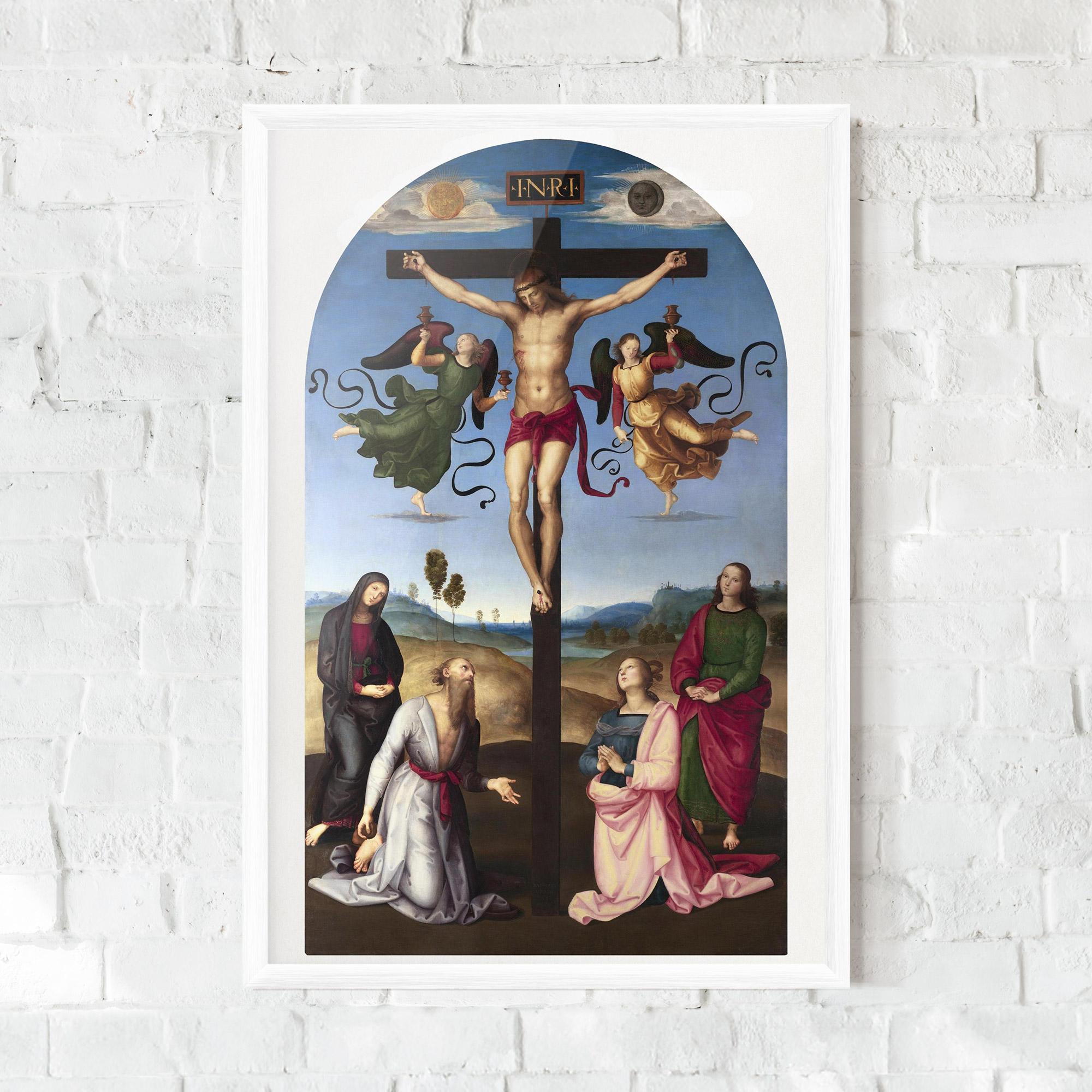 Plakat w Ramie Blue Sky Jesus mockup 0
