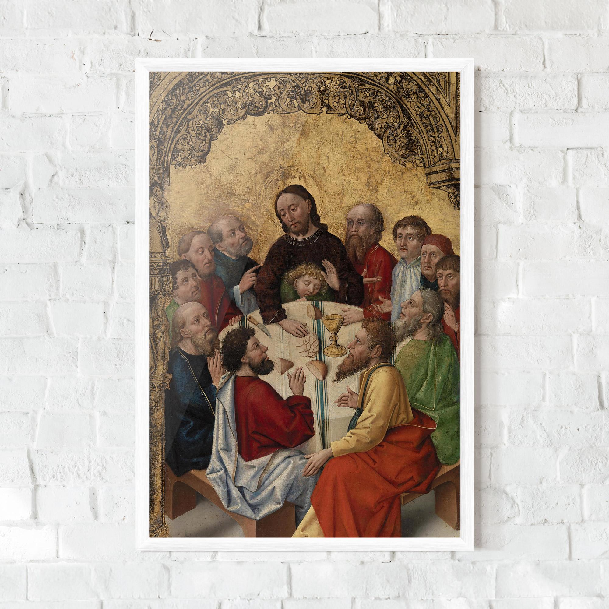 Plakat w Ramie Old Religious Art mockup 0
