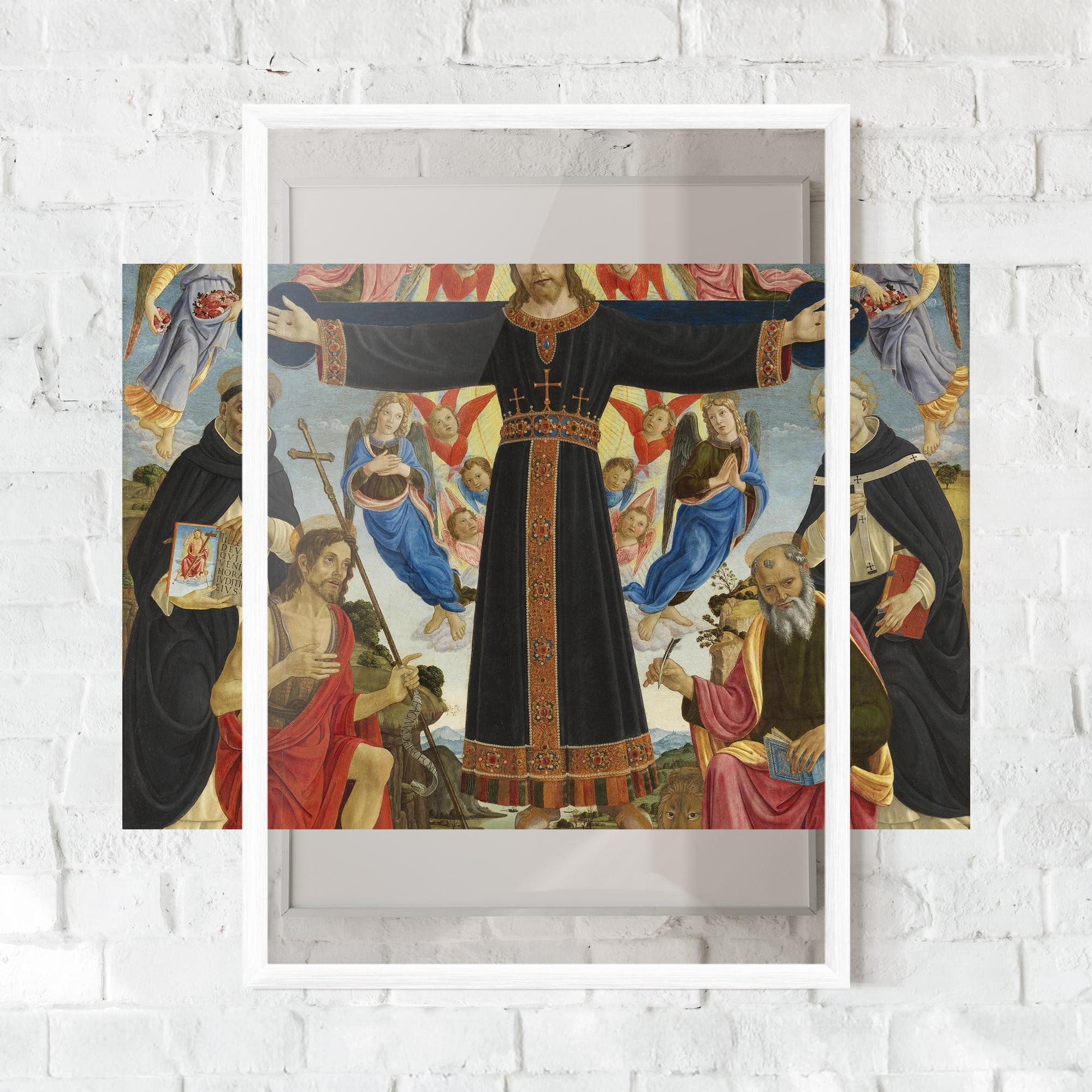 Plakat w Ramie Open Divine Arms mockup 0