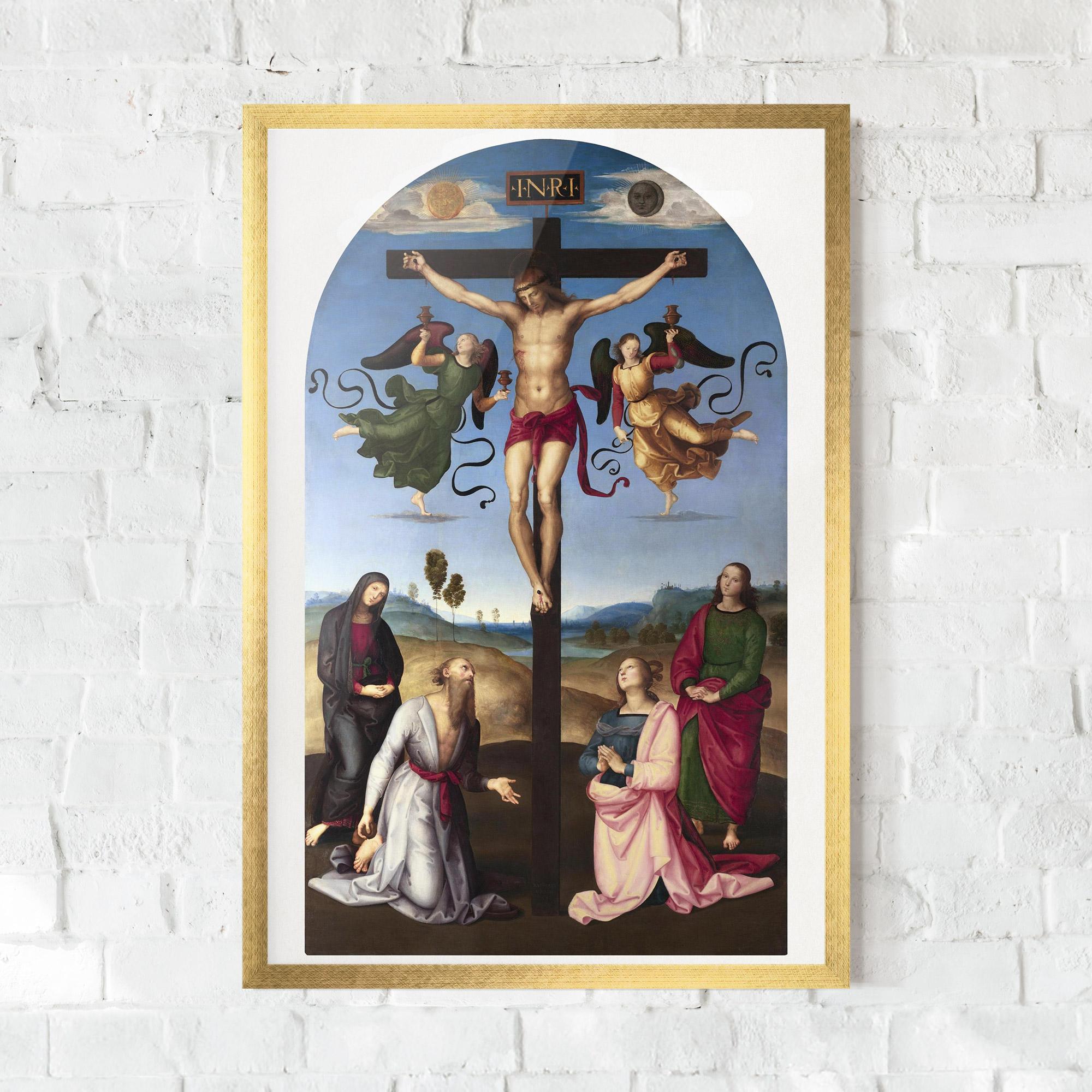 Plakat w Ramie Blue Sky Jesus mockup 0