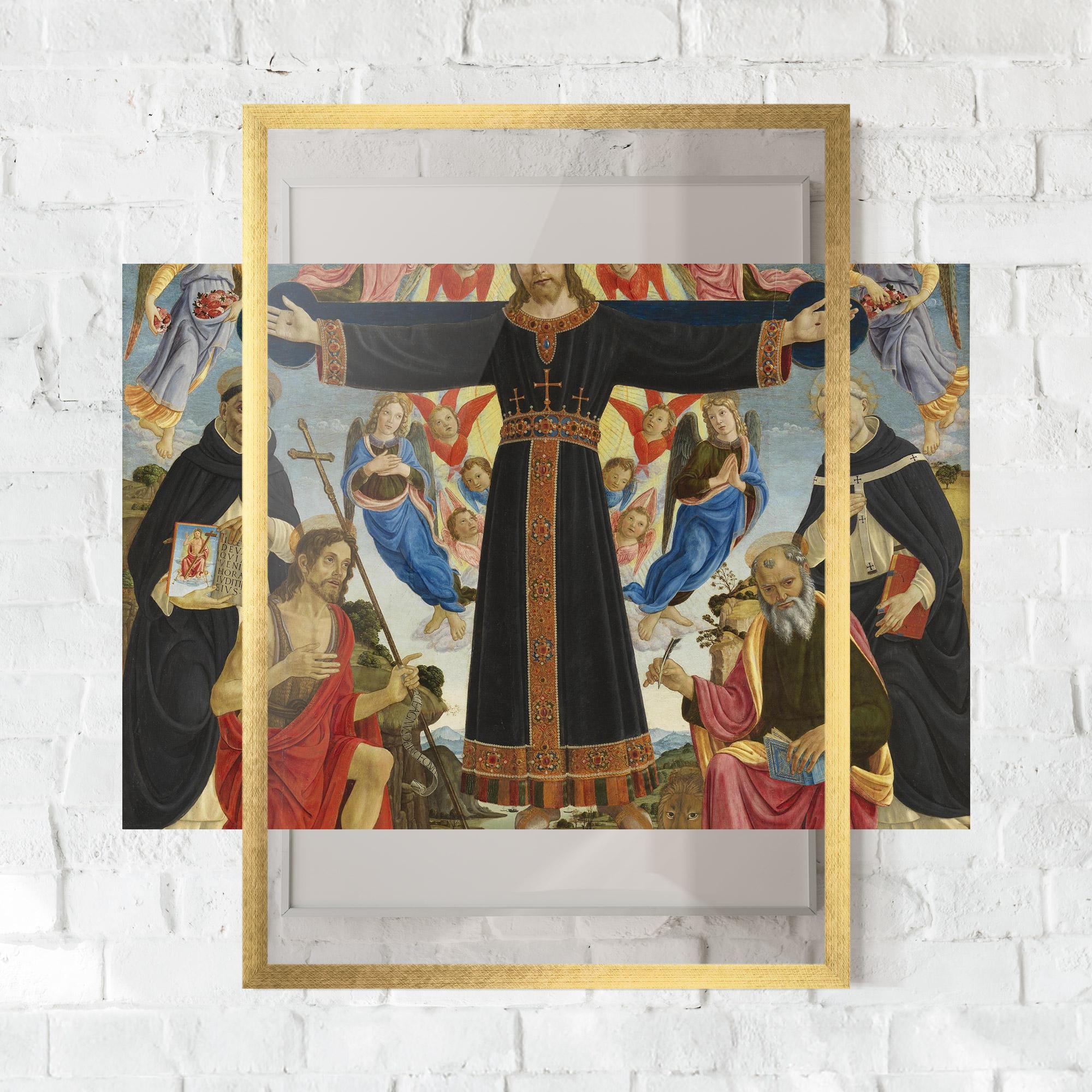 Plakat w Ramie Open Divine Arms mockup 0