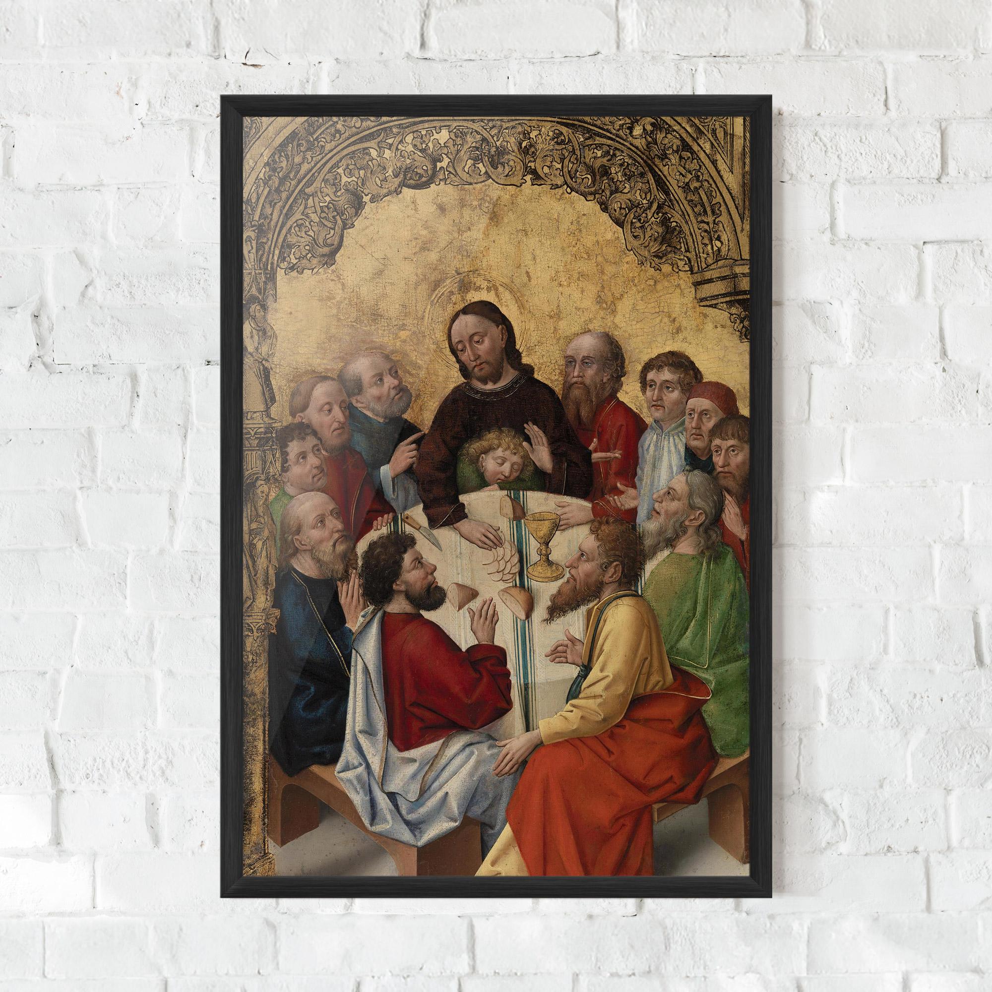 Plakat w Ramie Old Religious Art mockup 0