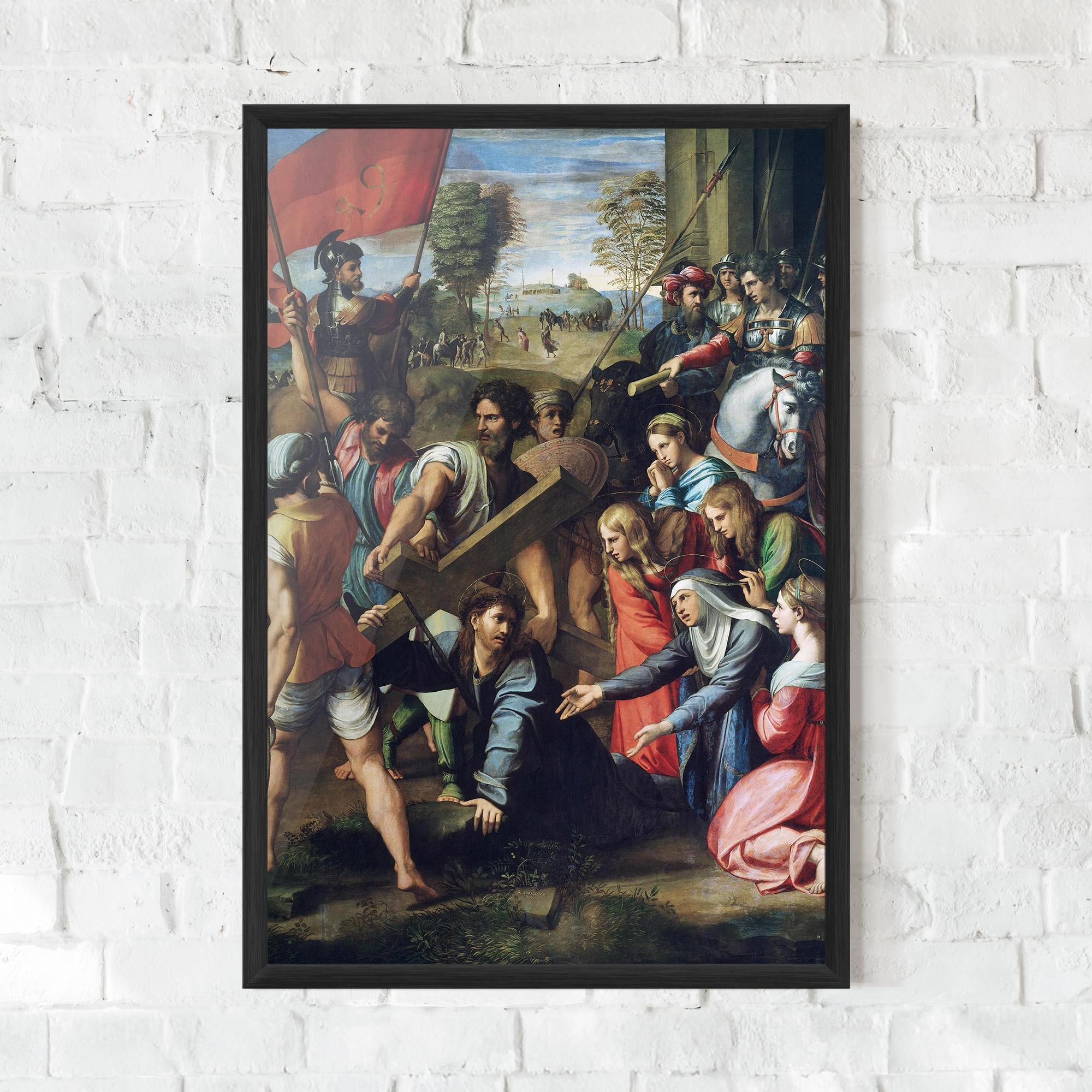 Plakat w Ramie Taking The Cross mockup 0