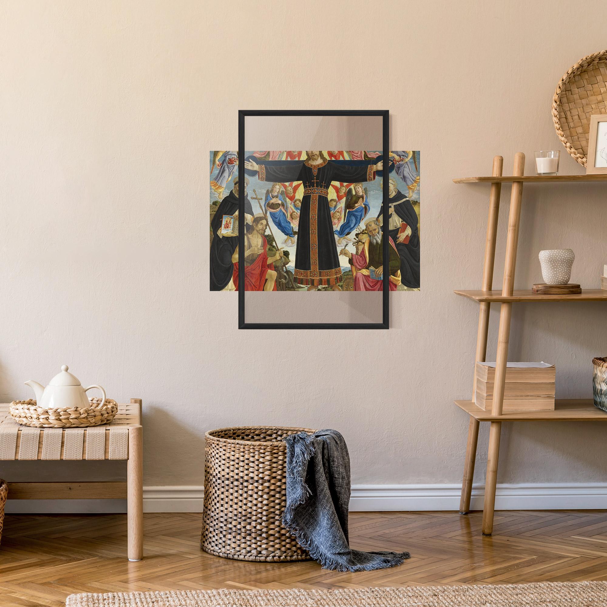 Plakat w Ramie Open Divine Arms mockup 9