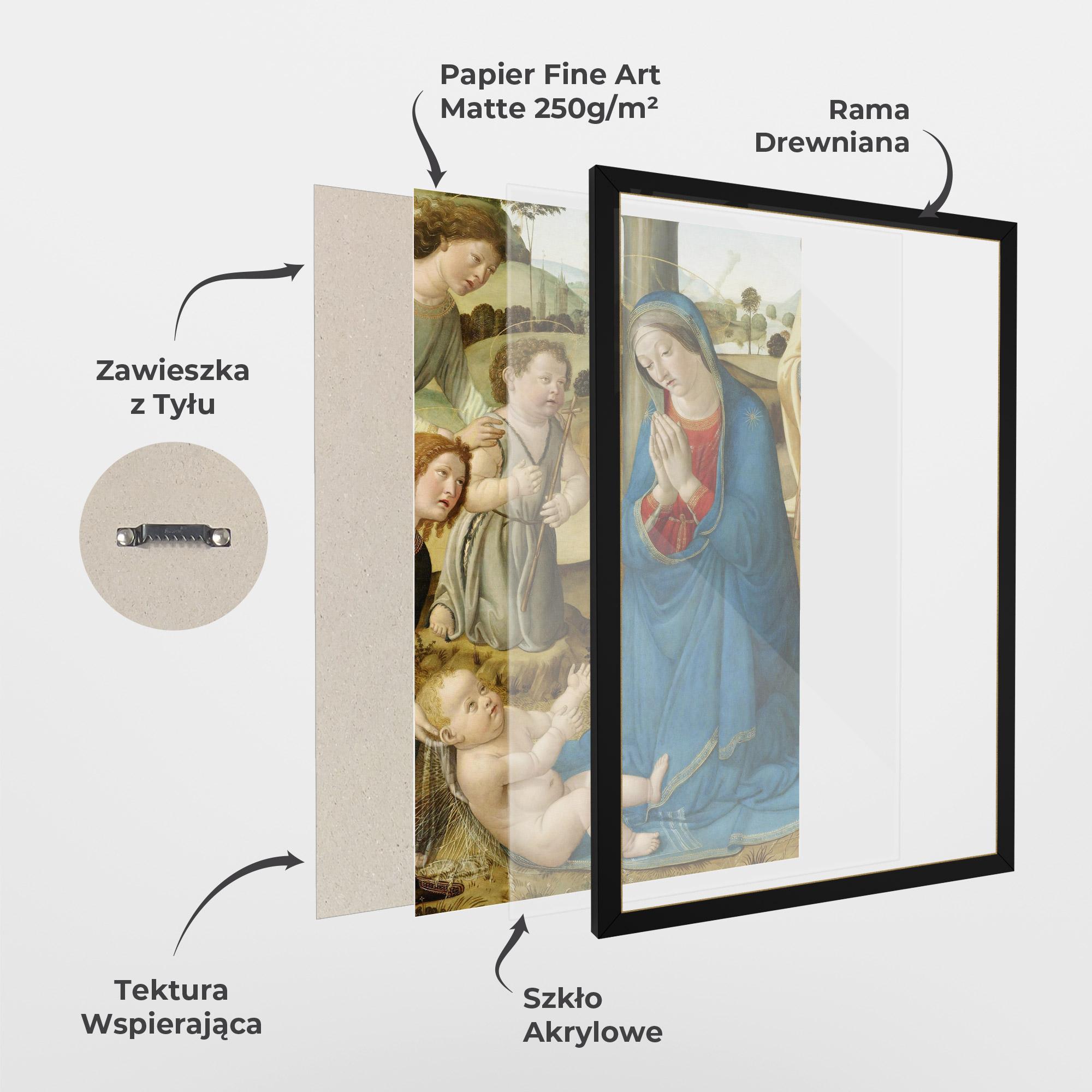 Plakat w Ramie Eternal Love mockup 1