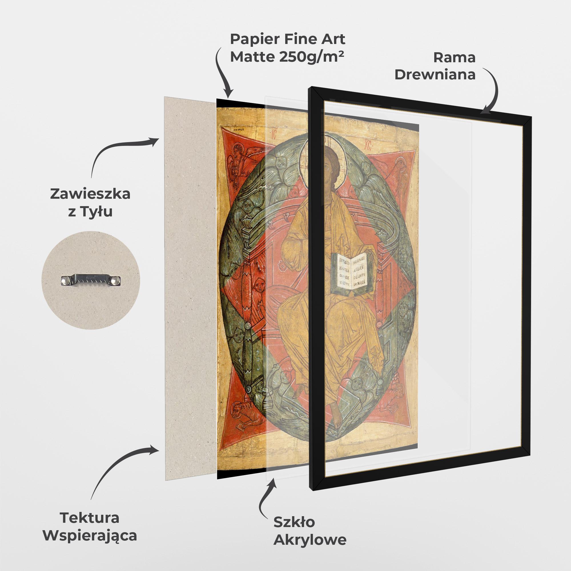 Plakat w Ramie Religious Outfit mockup 1