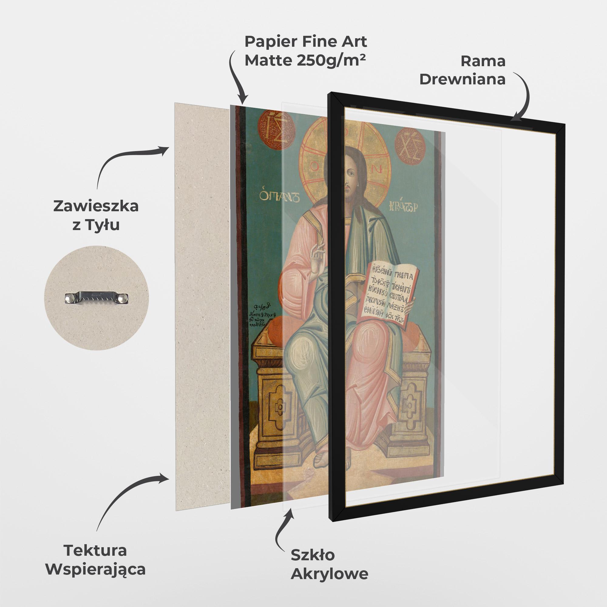 Plakat w Ramie Religious Reading mockup 1