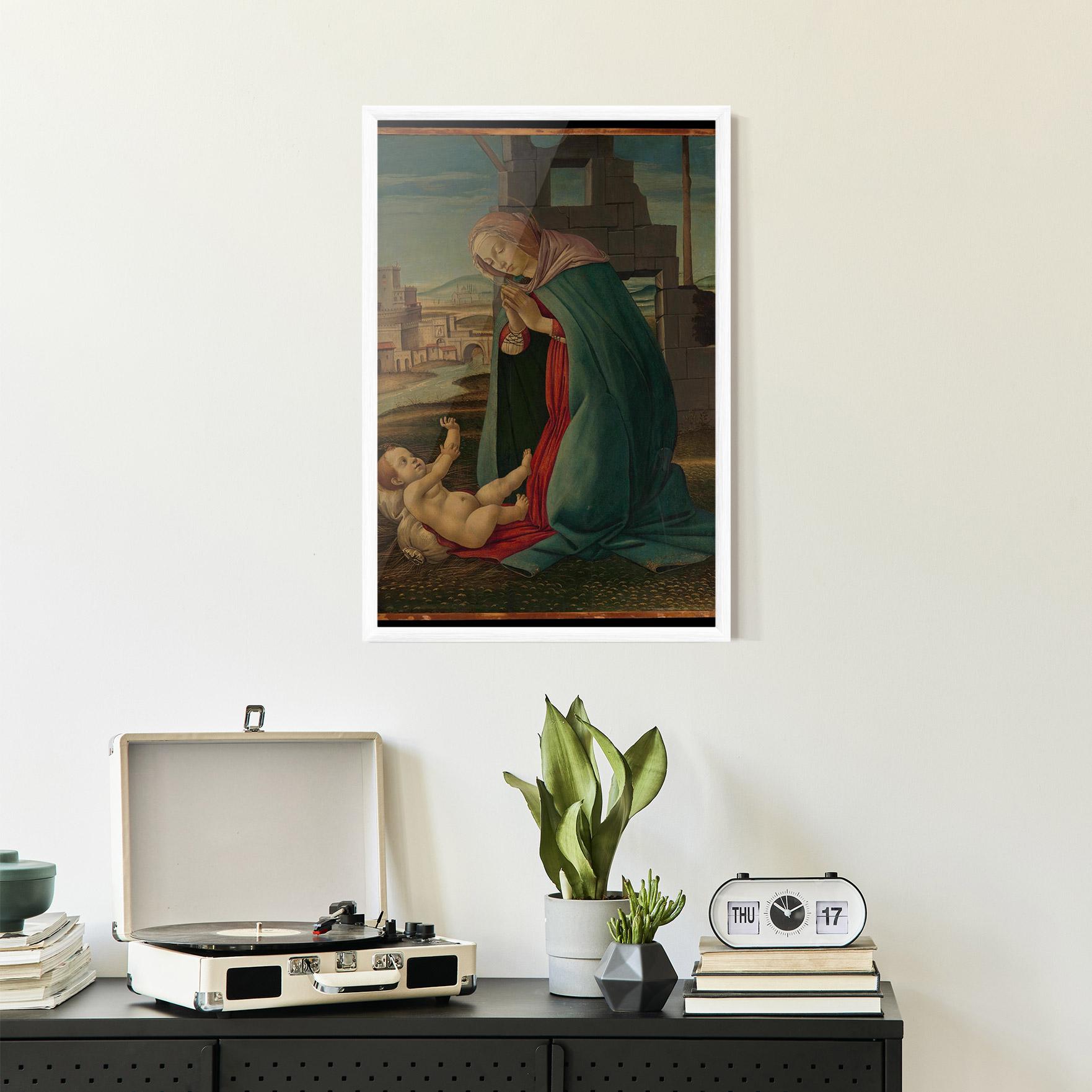 Plakat w Ramie Praying For Baby mockup 2