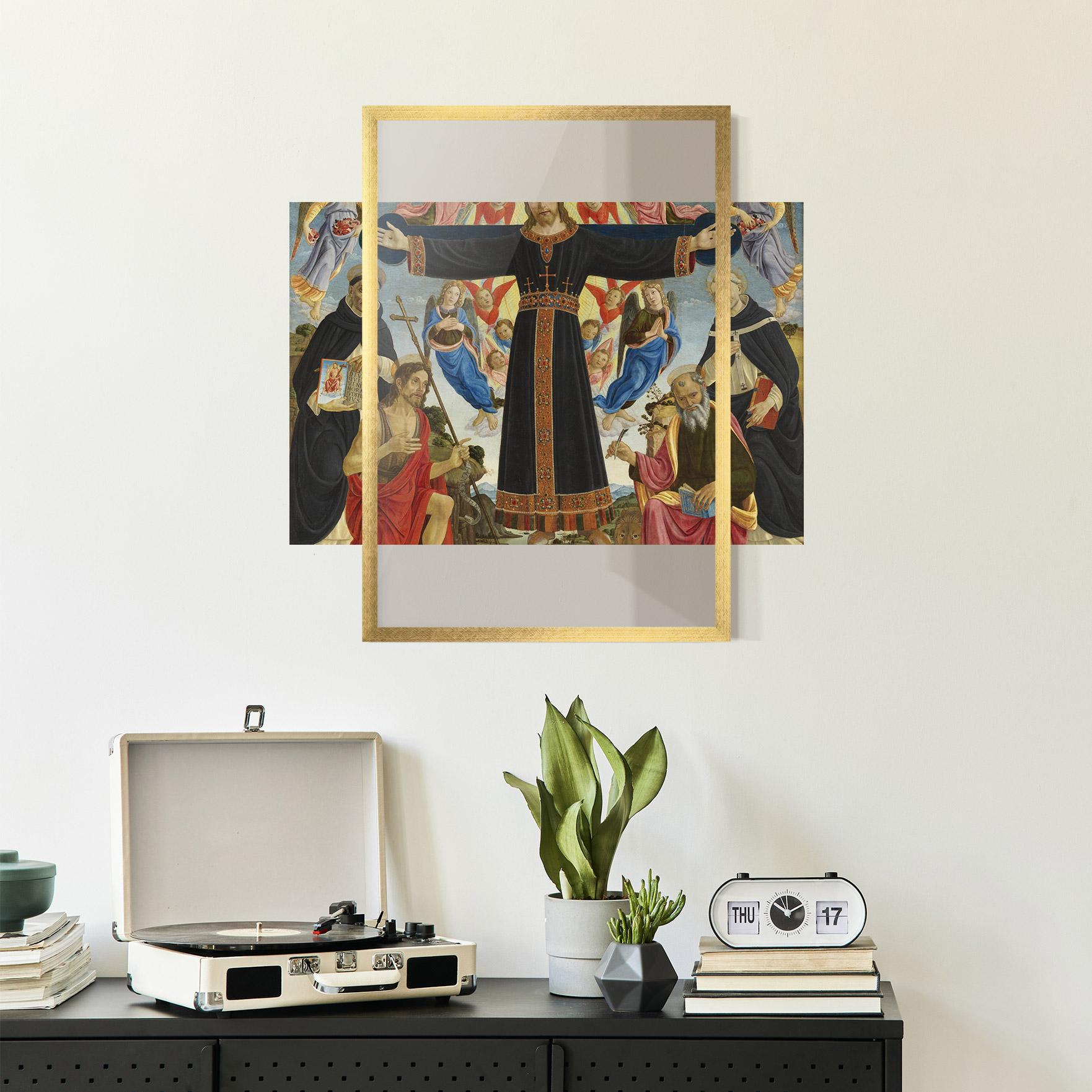 Plakat w Ramie Open Divine Arms mockup 2