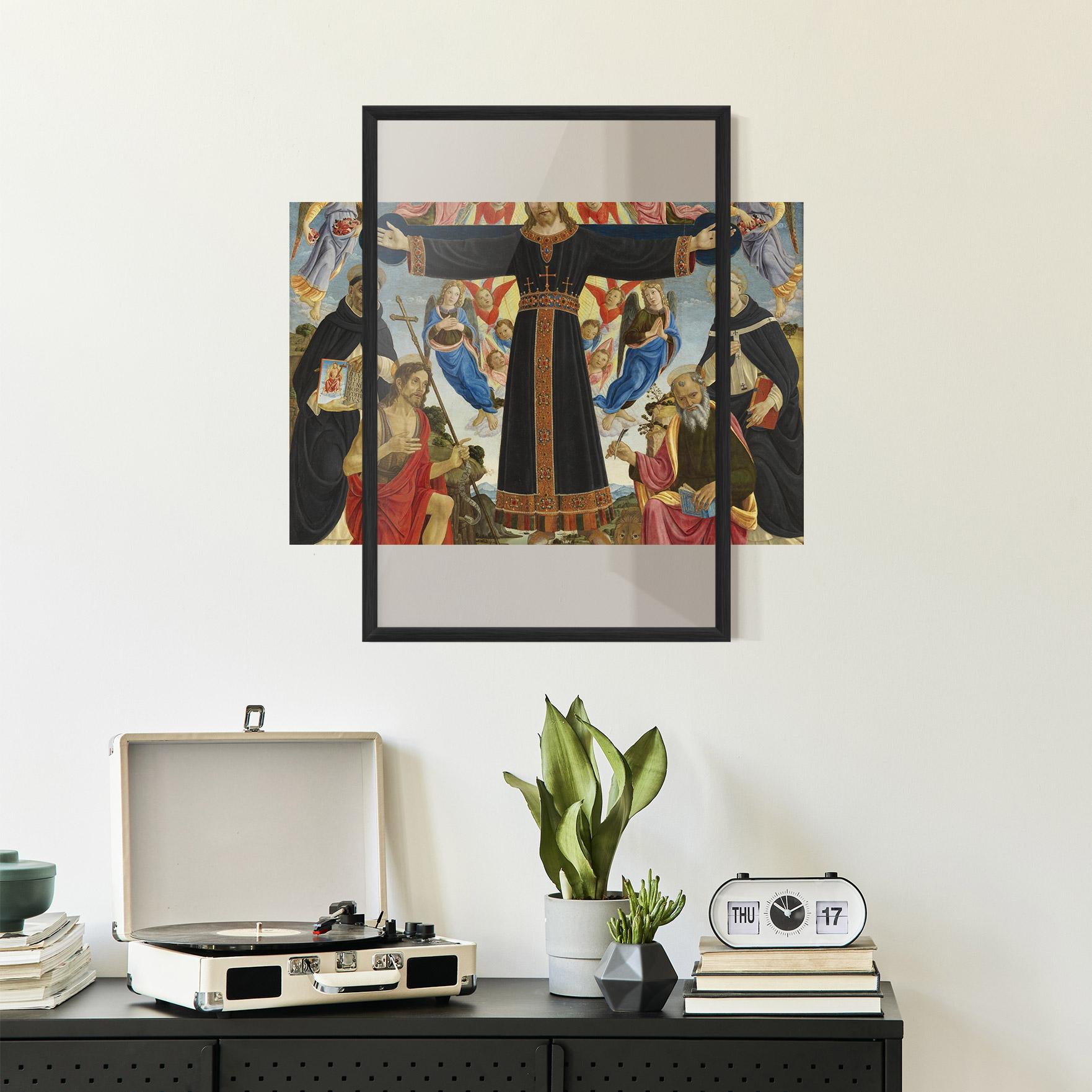 Plakat w Ramie Open Divine Arms mockup 2