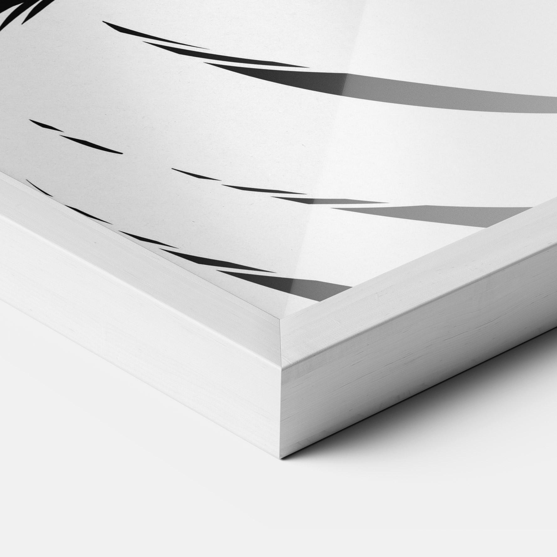 Plakat w Ramie Black White Jesus mockup 3