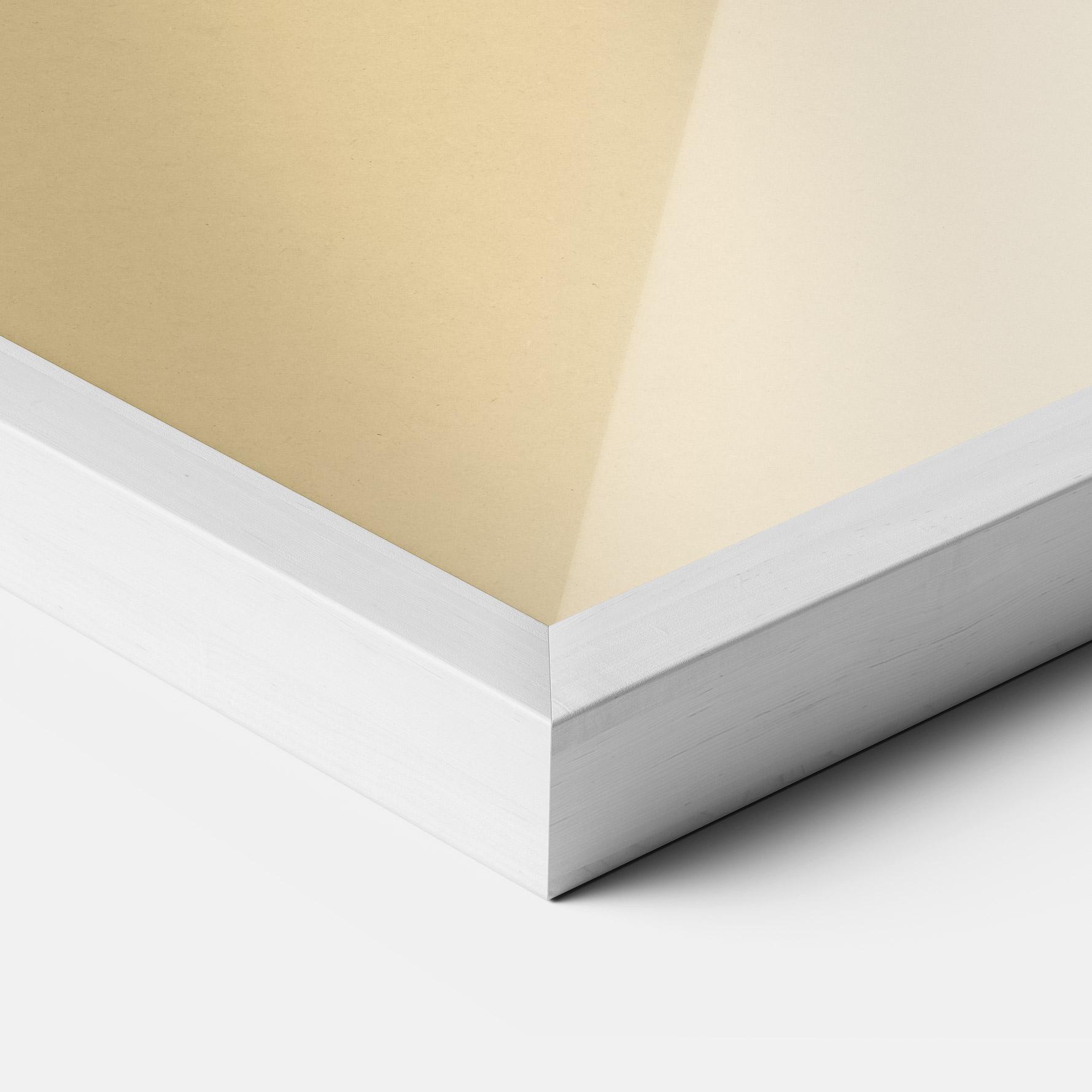 Plakat w Ramie Cream Jesus mockup 3