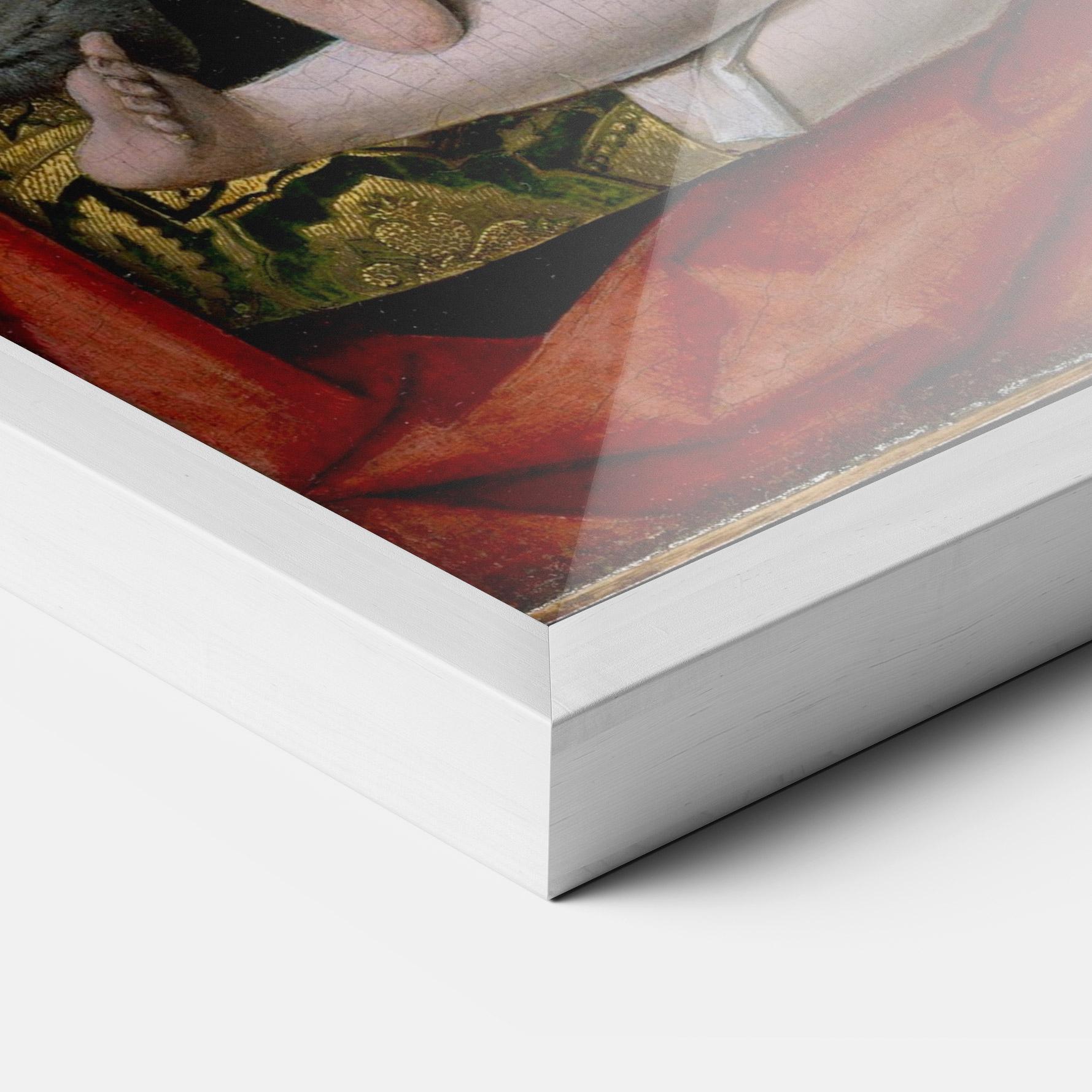 Plakat w Ramie Little Religious Baby mockup 3