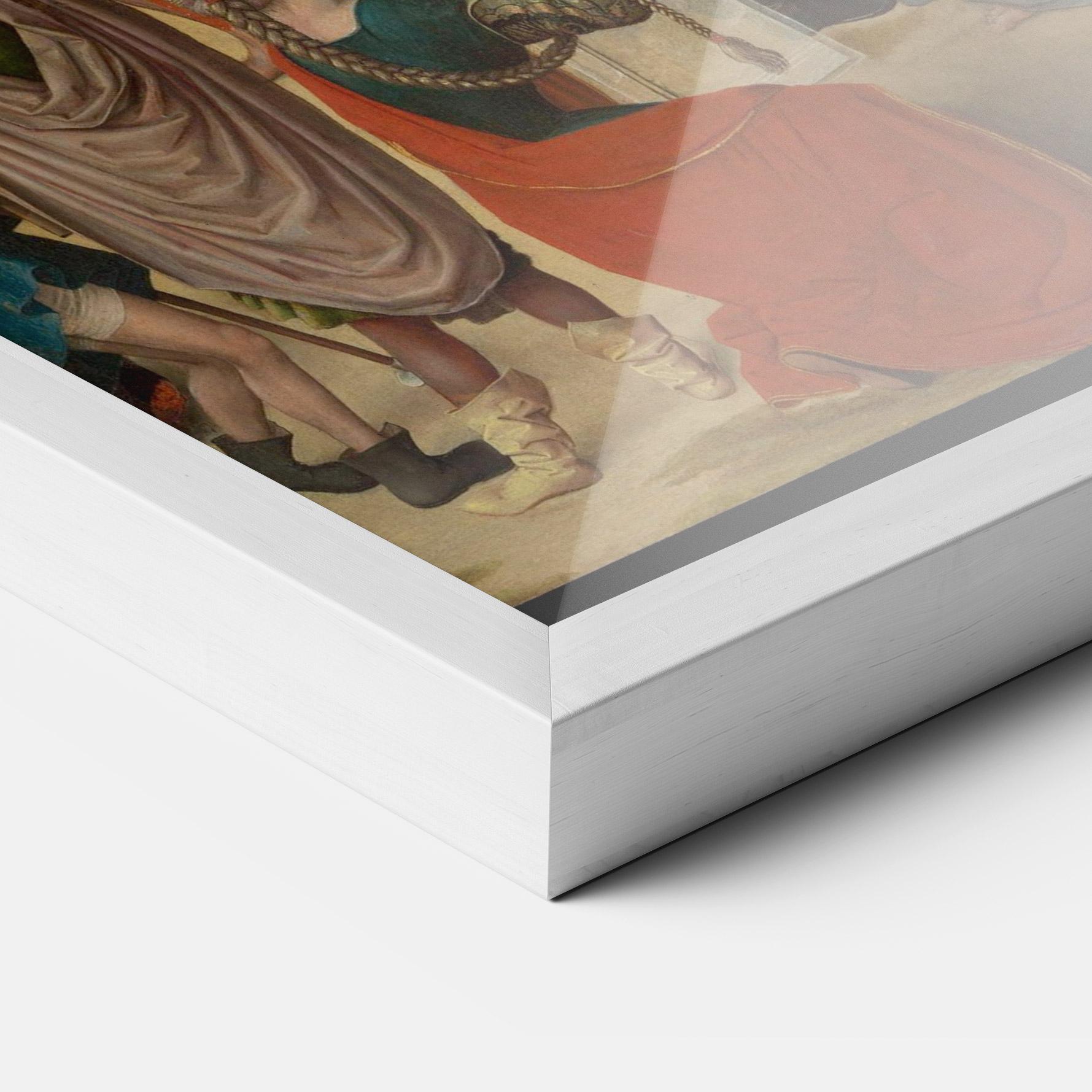 Plakat w Ramie People Holding Cross mockup 3