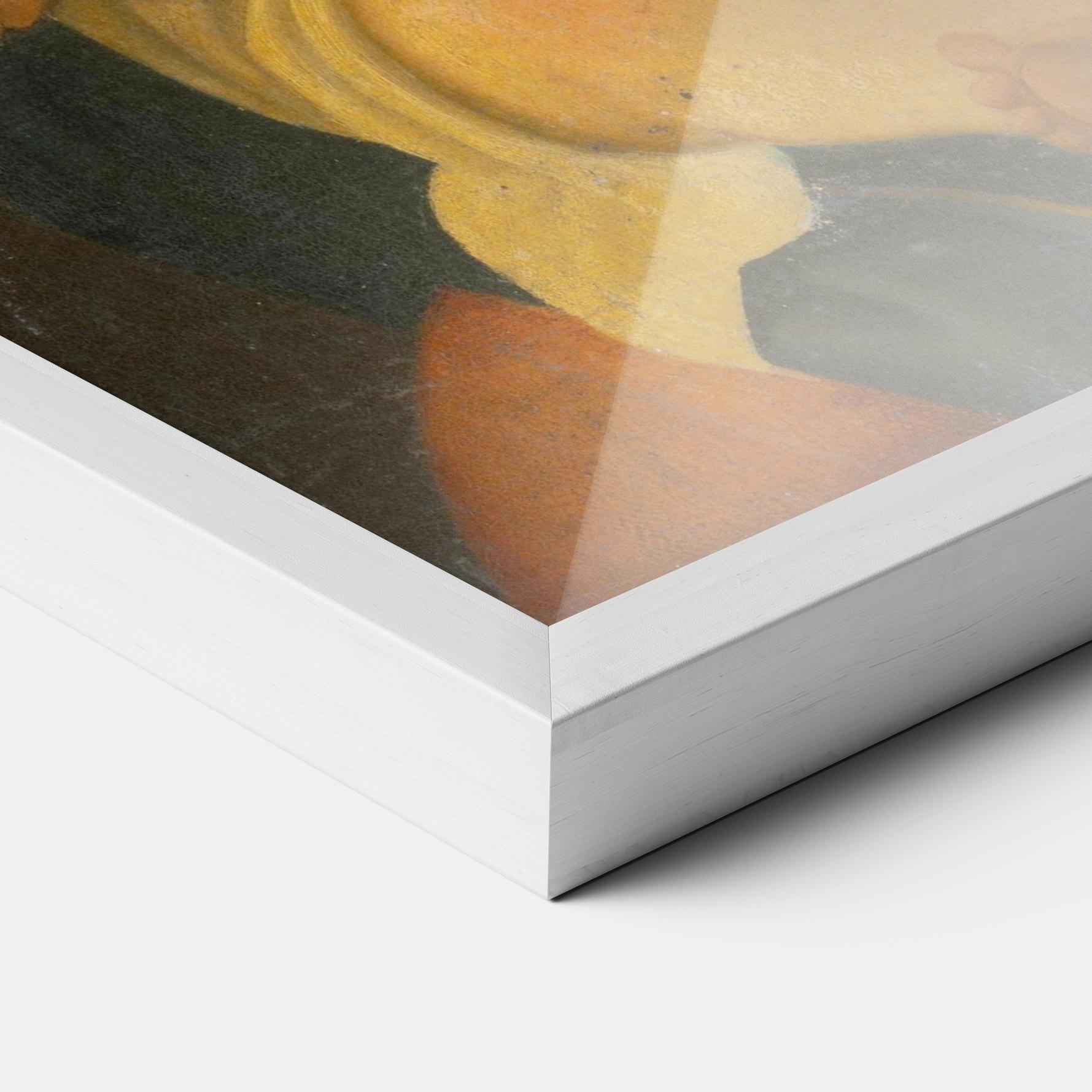 Plakat w Ramie Yellow Light Baby mockup 3