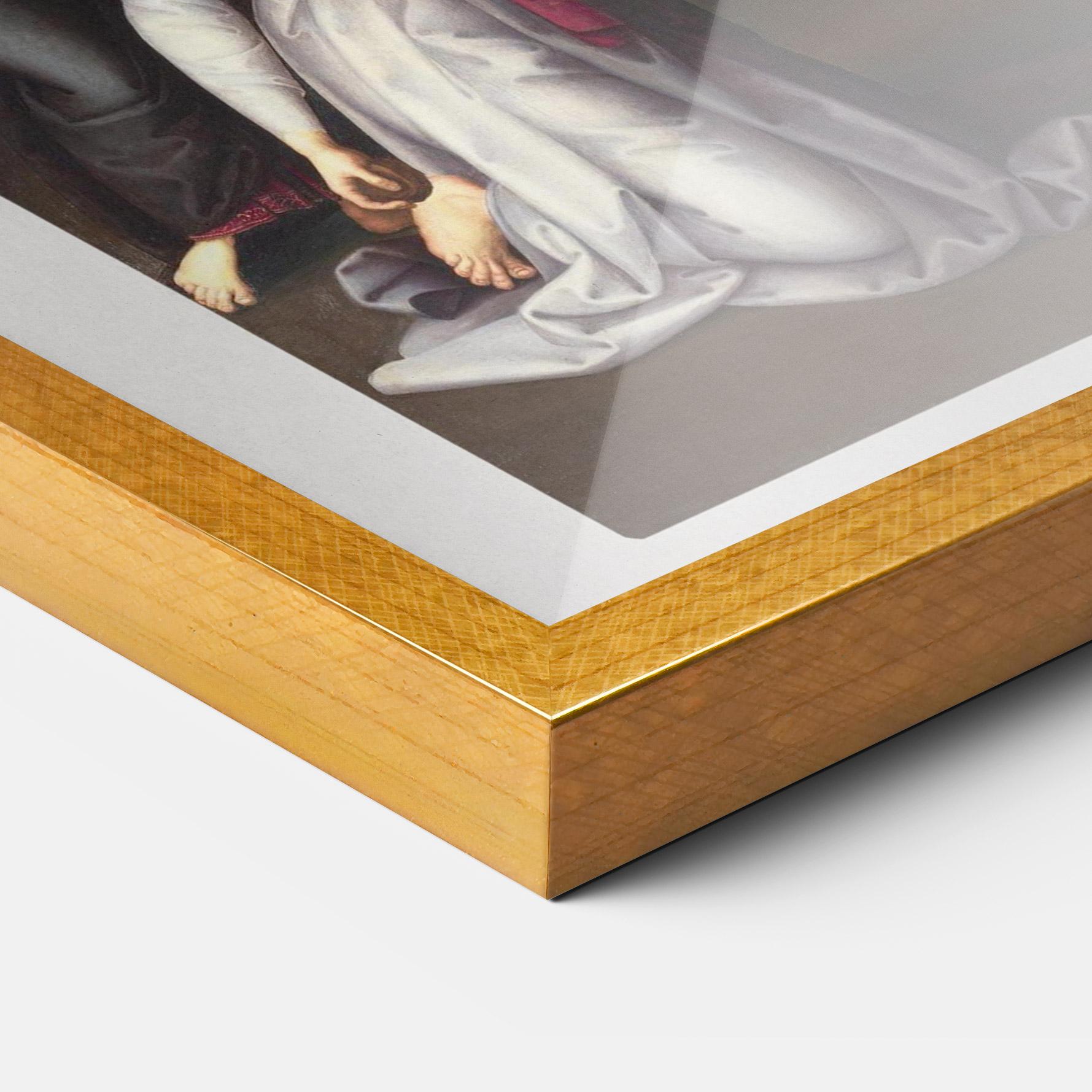 Plakat w Ramie Blue Sky Jesus mockup 3