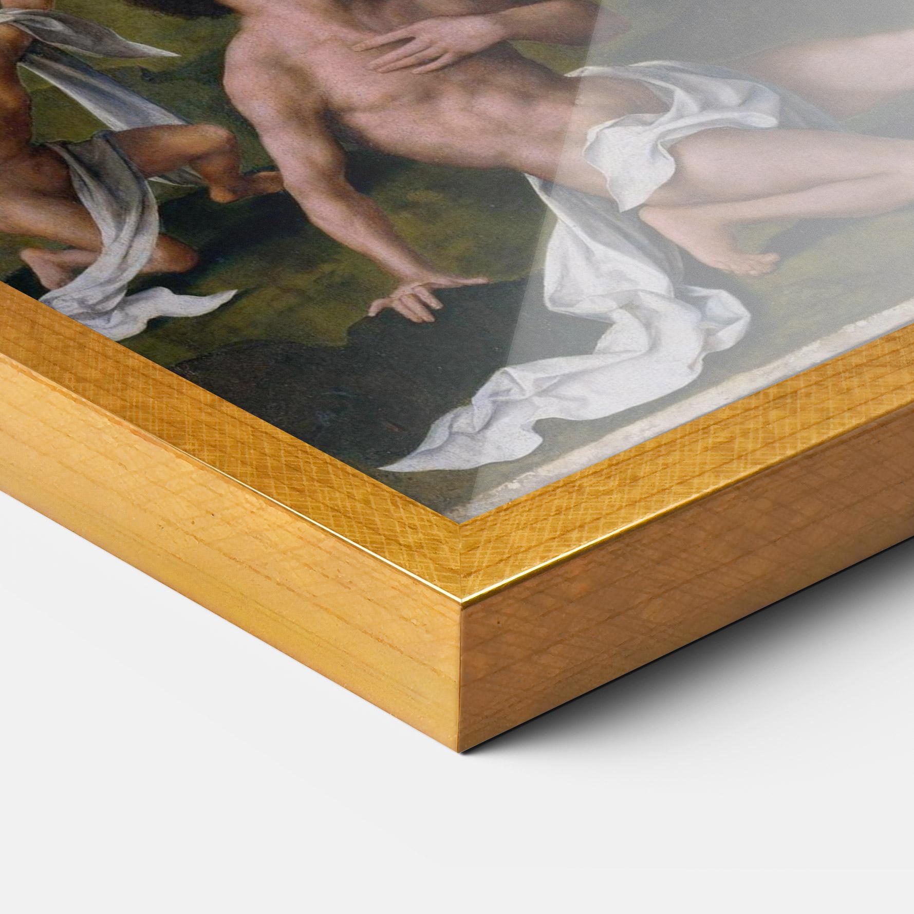 Plakat w Ramie Powerful God mockup 3