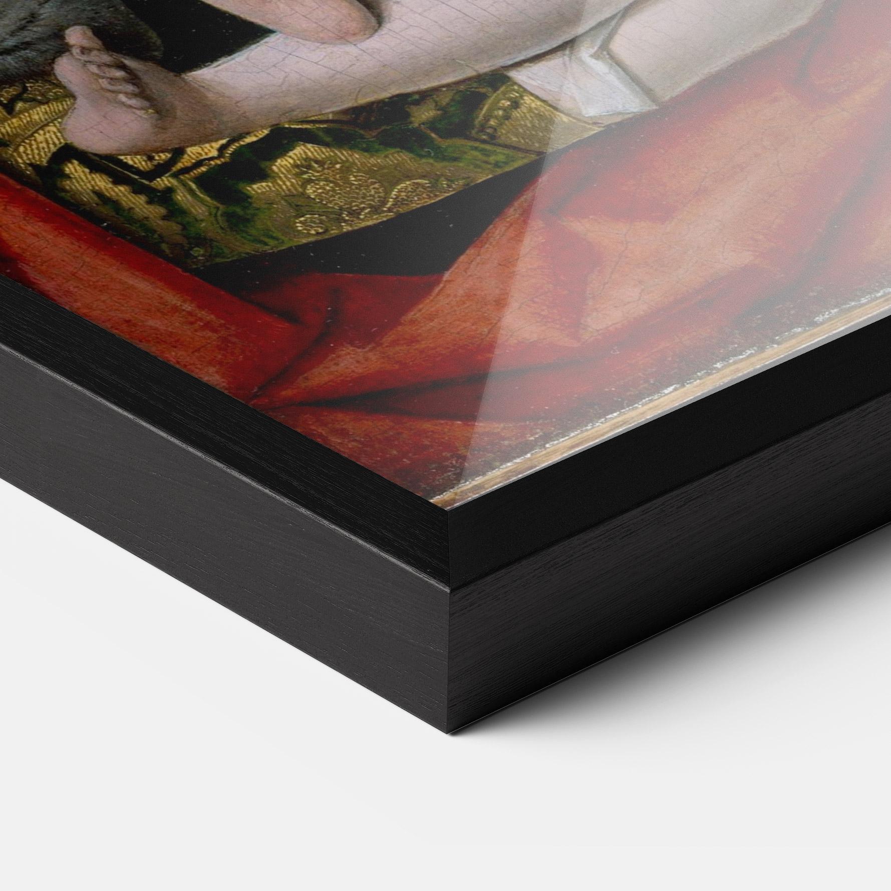 Plakat w Ramie Little Religious Baby mockup 3