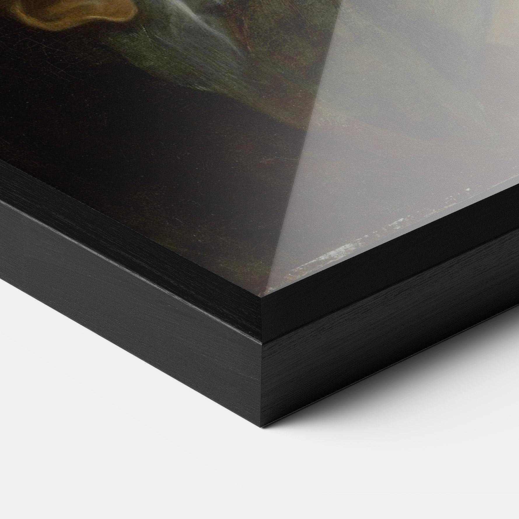 Plakat w Ramie Looking At Baby mockup 3