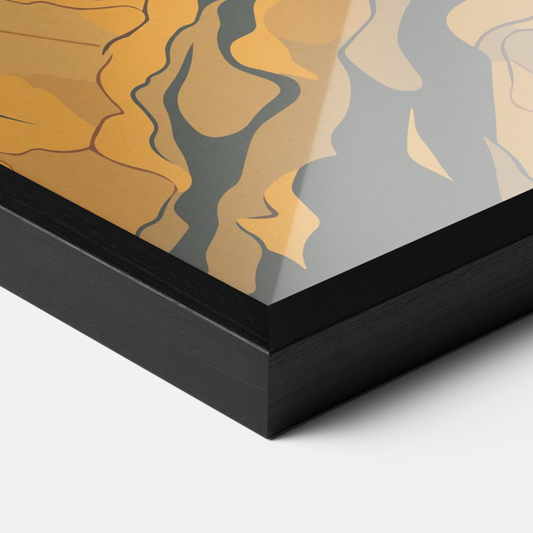 Plakat w Ramie Sunset Jesus mockup 3