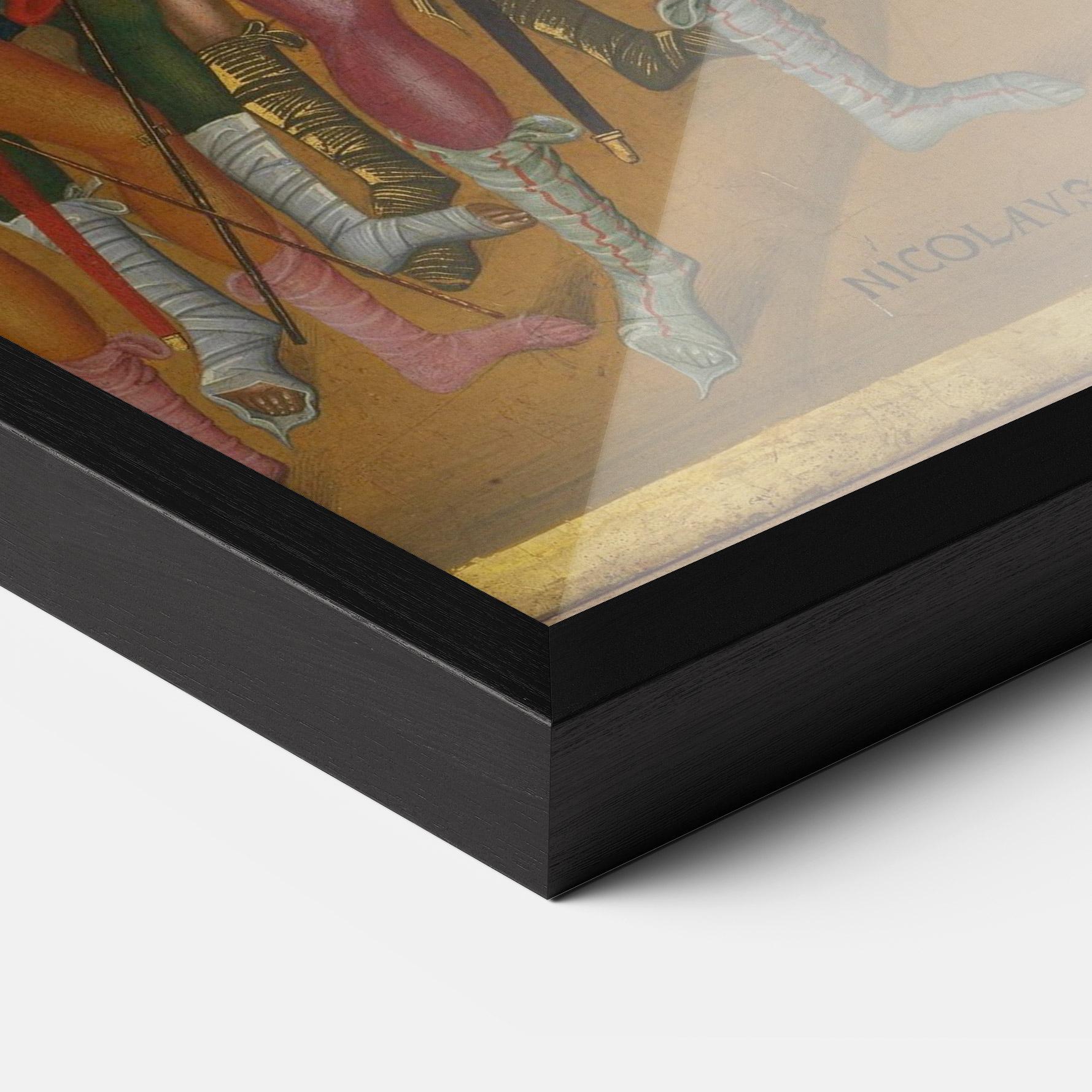 Plakat w Ramie Walking With Cross mockup 3