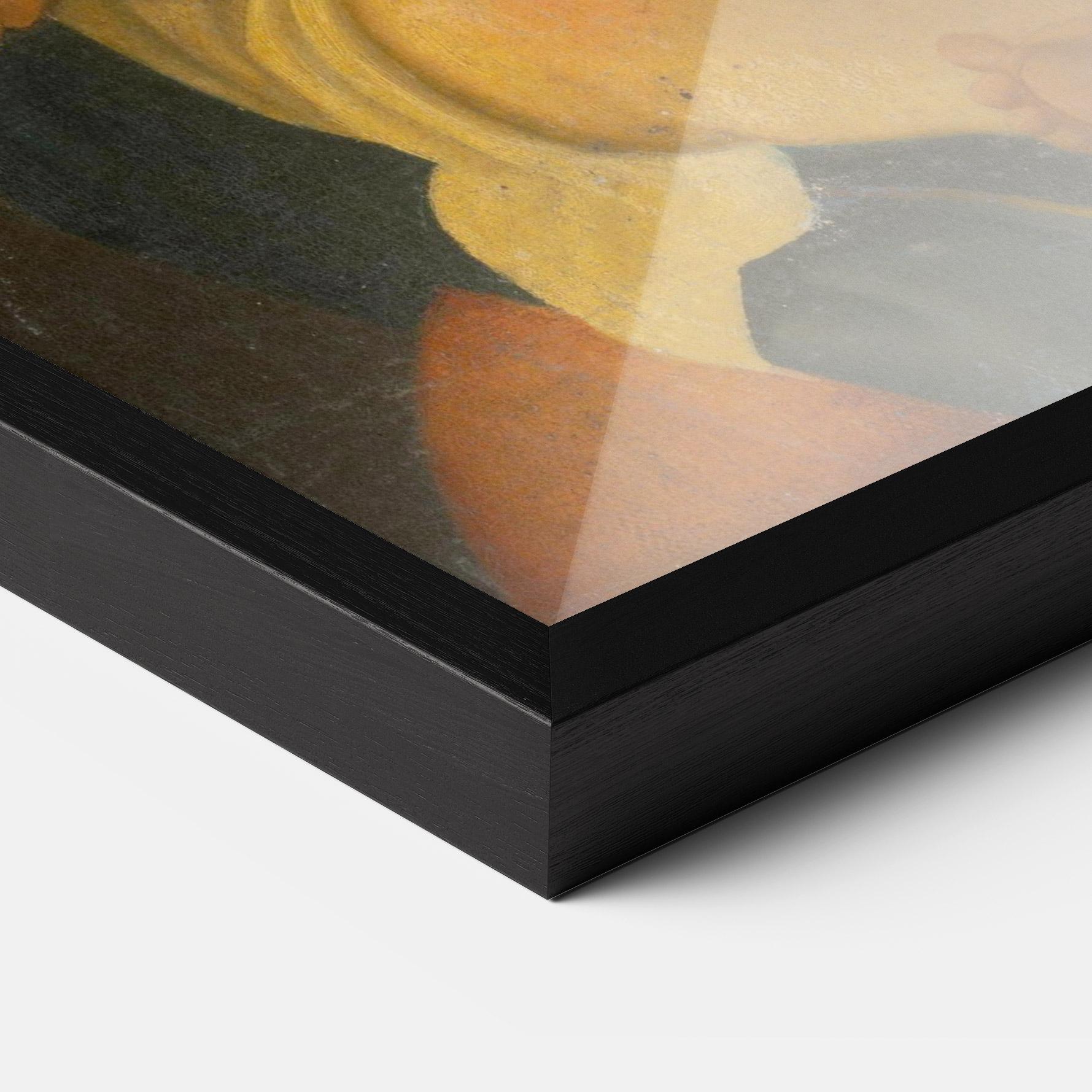 Plakat w Ramie Yellow Light Baby mockup 3