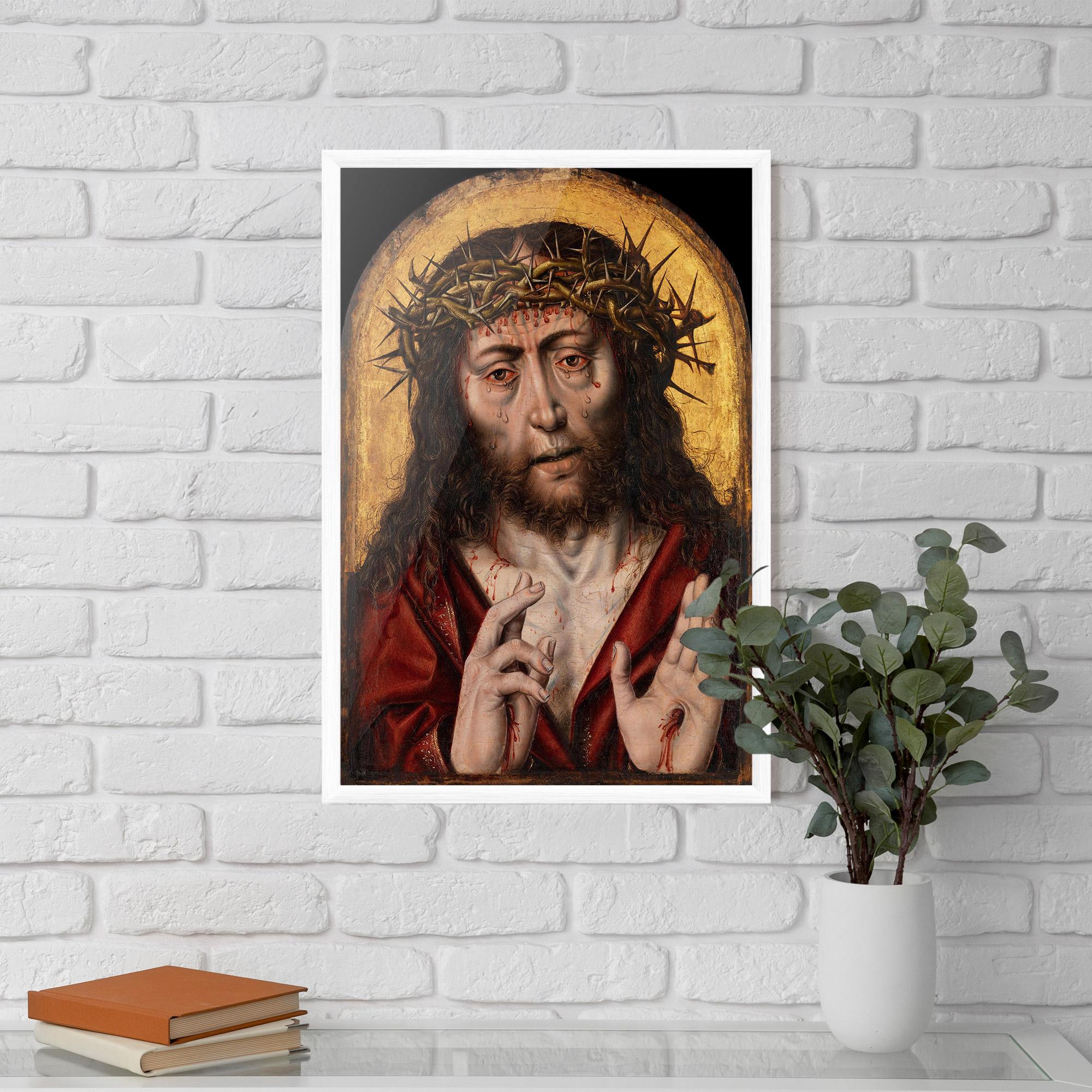 Plakat w Ramie Blood Hand Jesus mockup 5