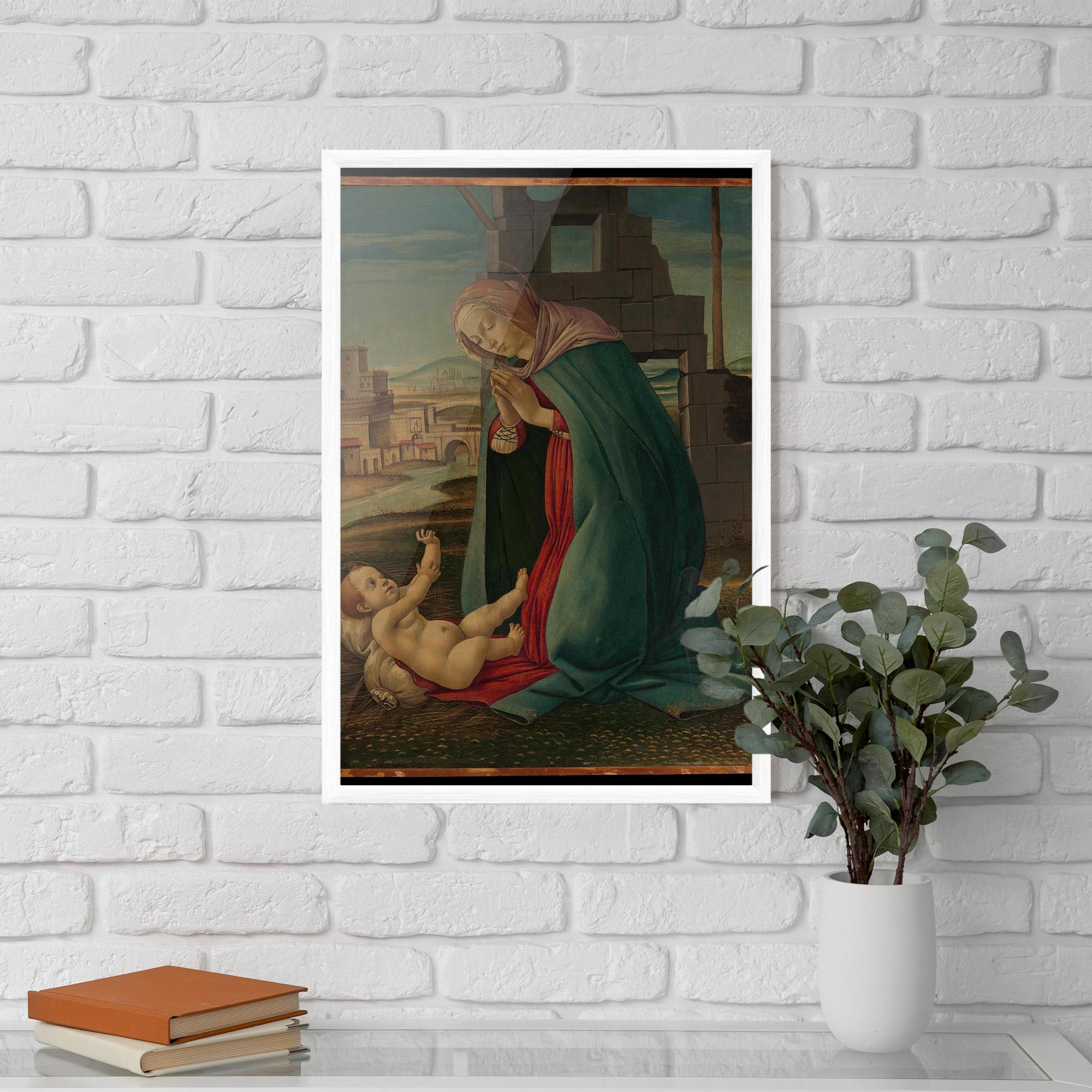 Plakat w Ramie Praying For Baby mockup 5