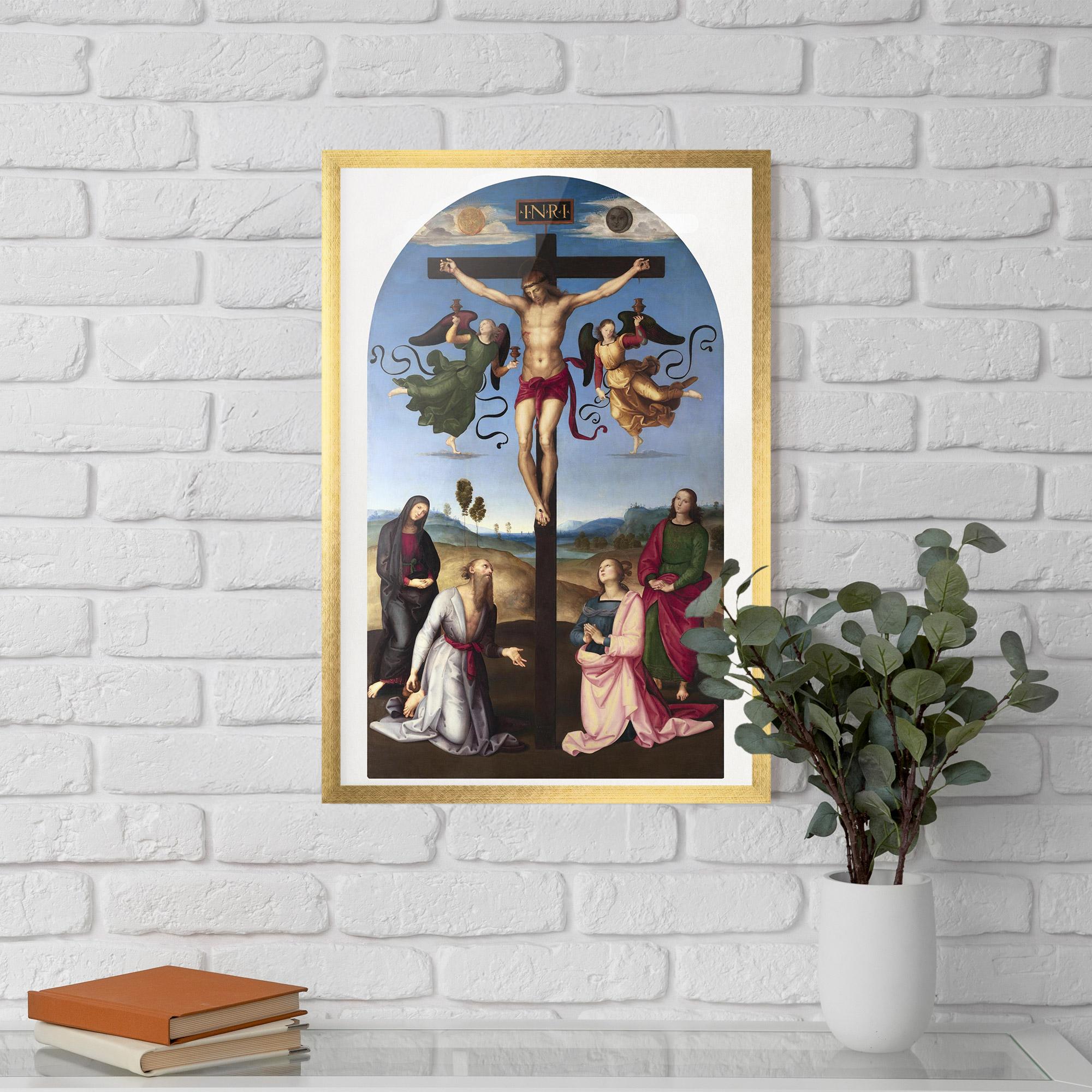Plakat w Ramie Blue Sky Jesus mockup 5