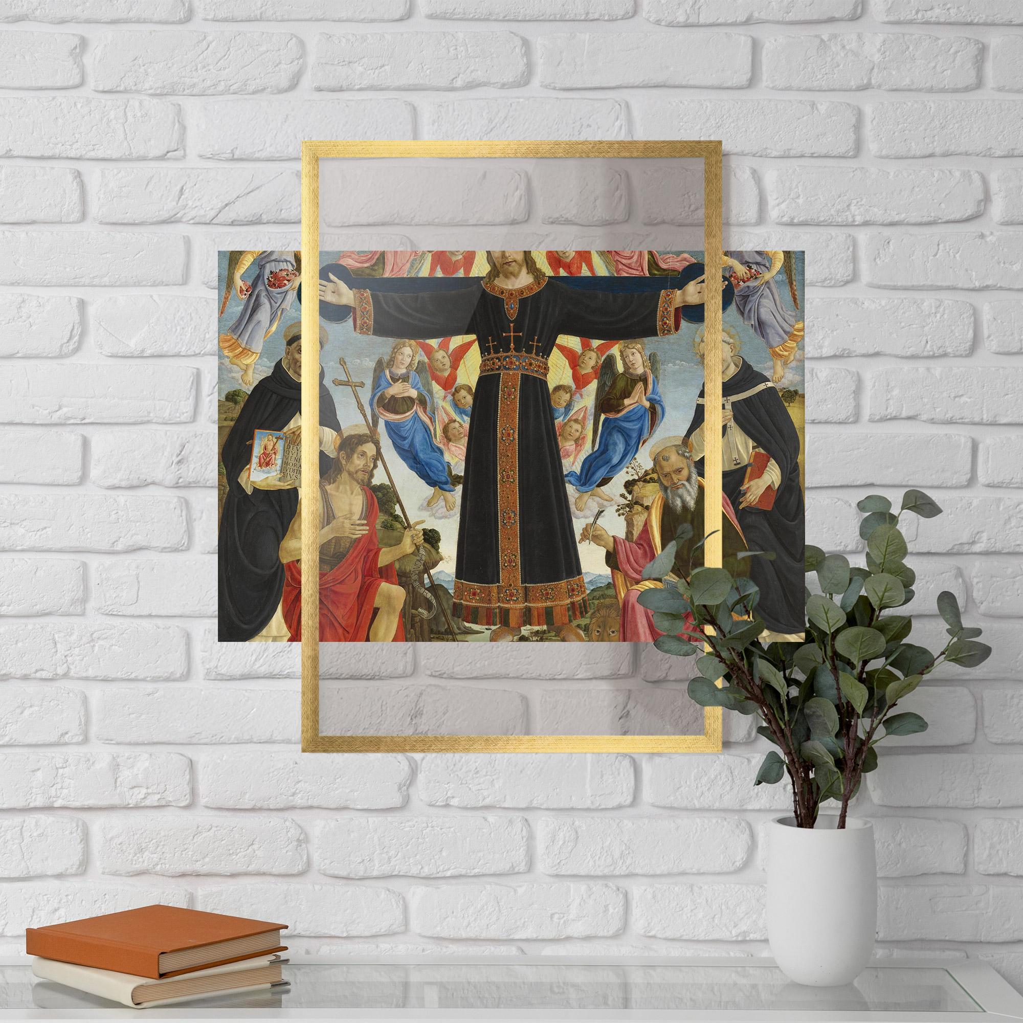 Plakat w Ramie Open Divine Arms mockup 5