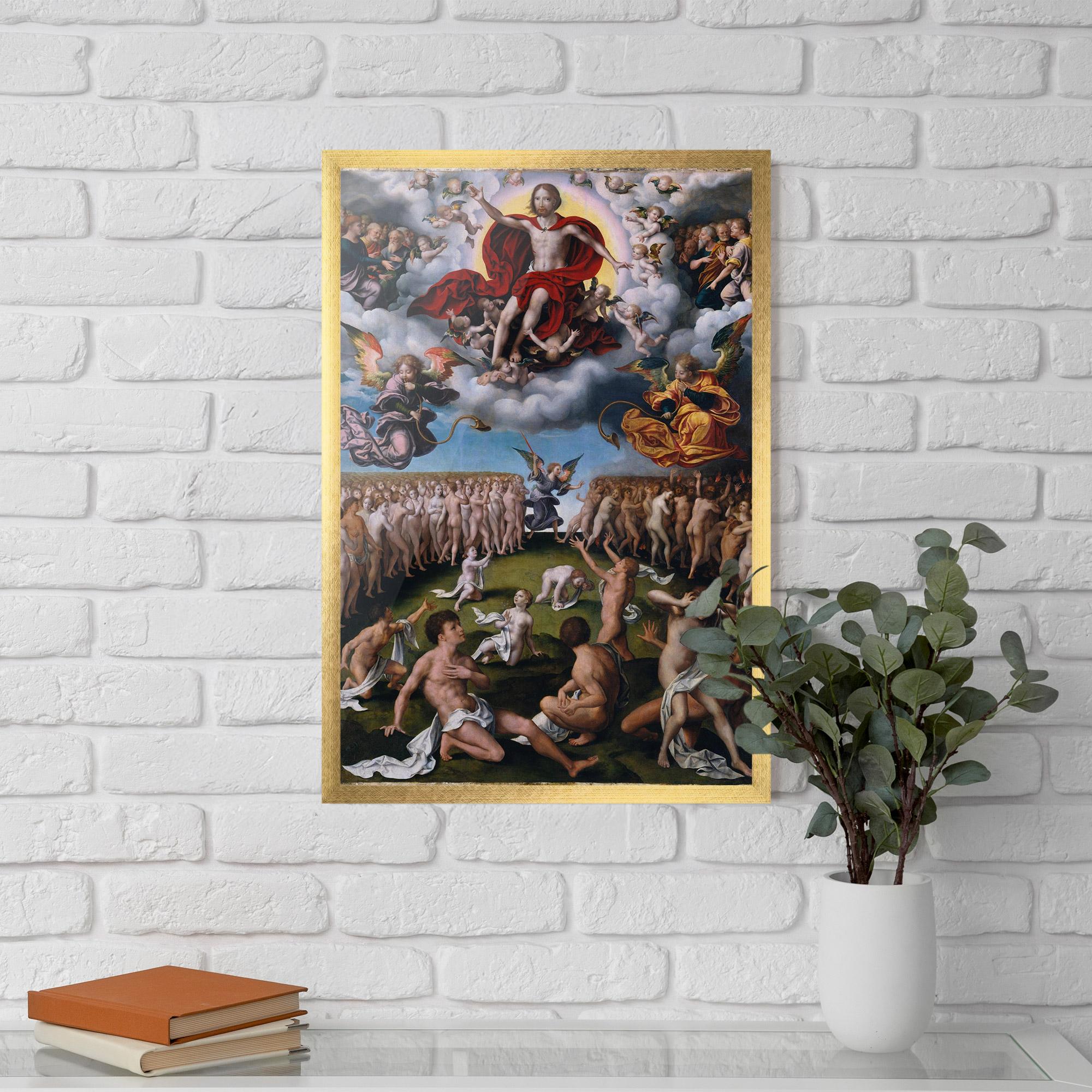Plakat w Ramie Powerful God mockup 5