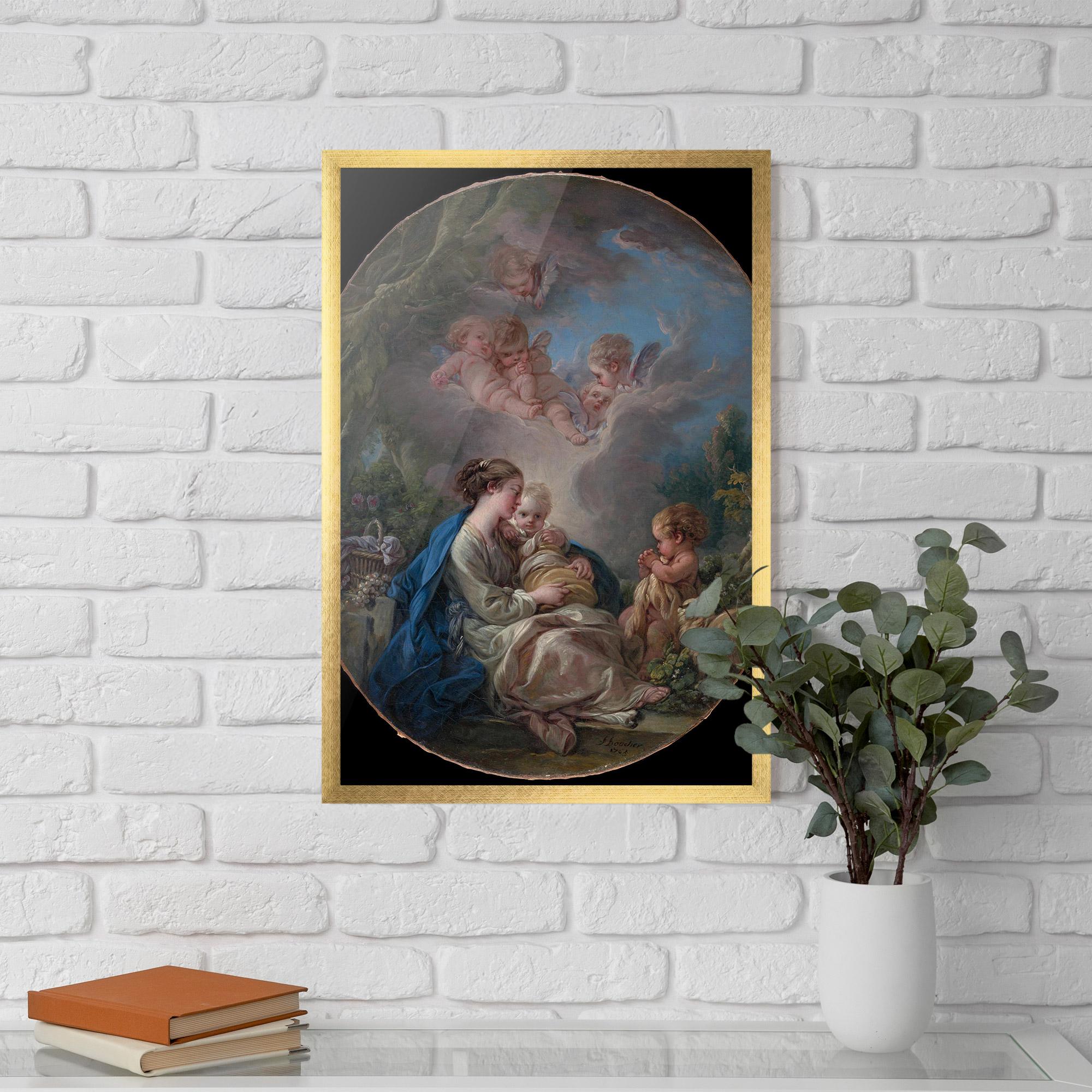 Plakat w Ramie Religious Circle mockup 5