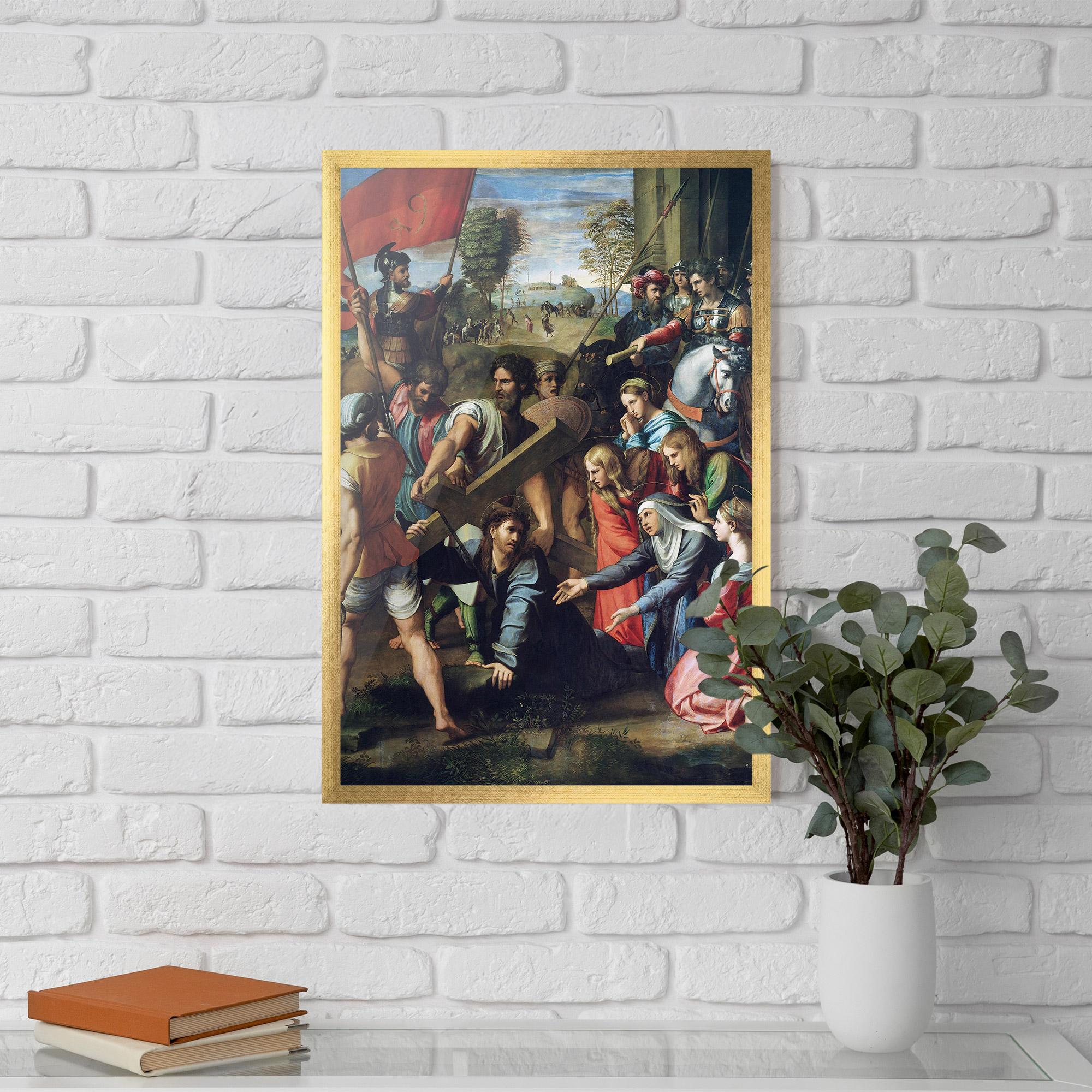 Plakat w Ramie Taking The Cross mockup 5