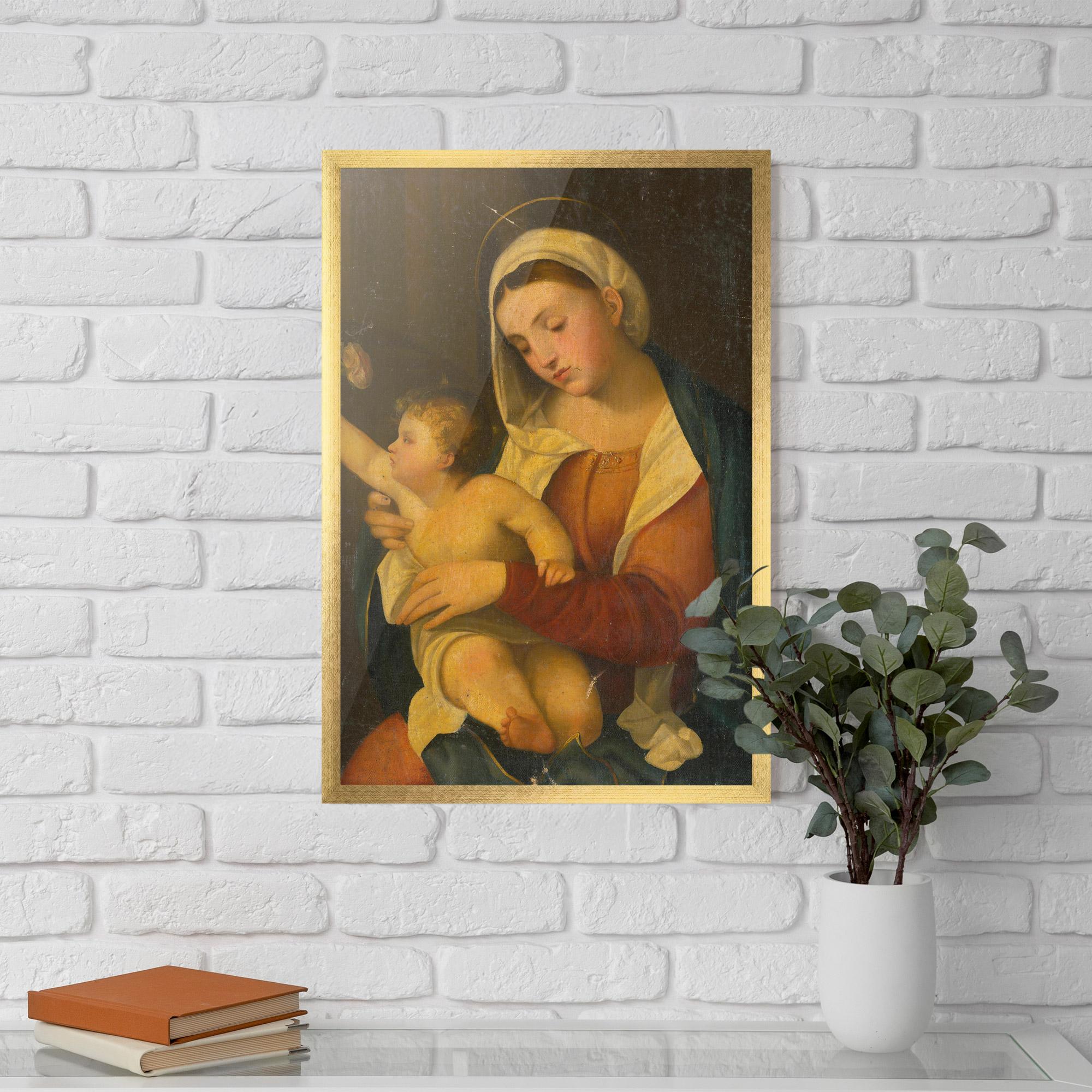 Plakat w Ramie Yellow Light Baby mockup 5