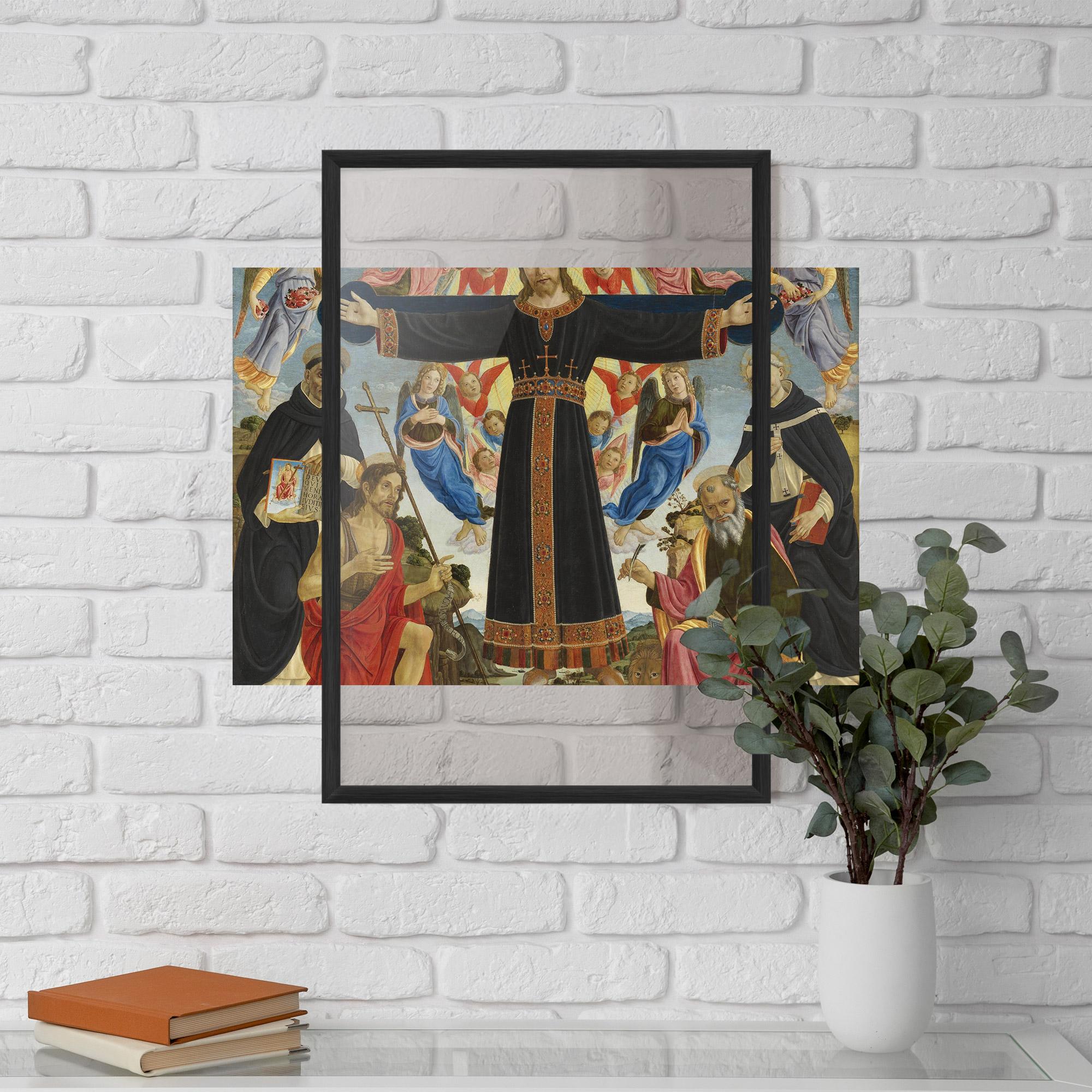 Plakat w Ramie Open Divine Arms mockup 5